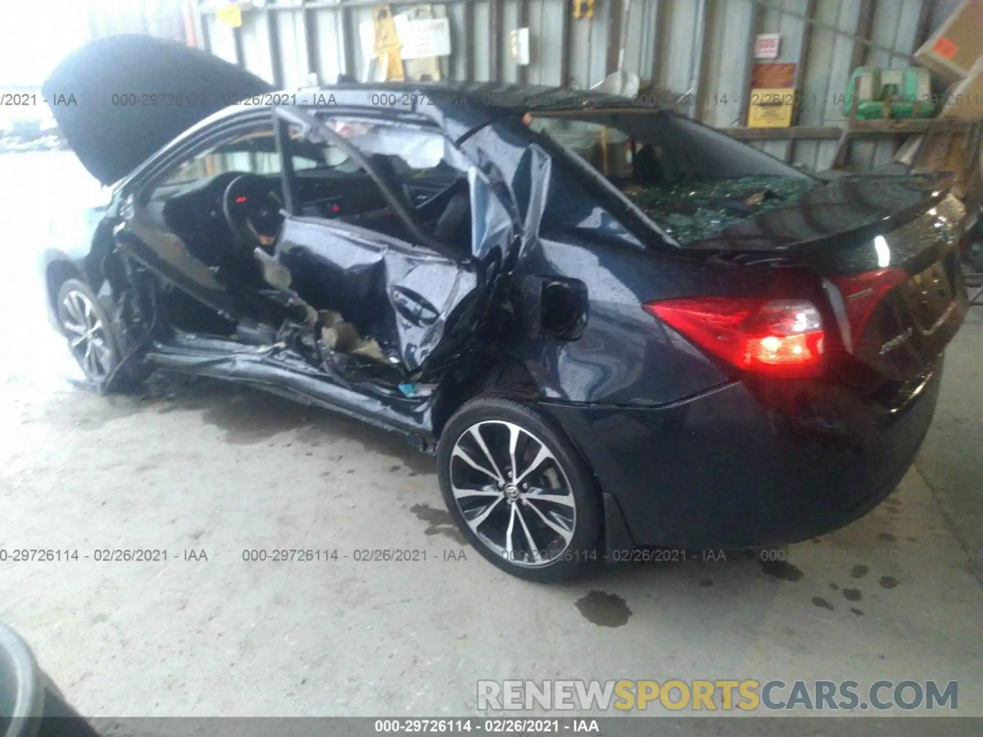 3 Photograph of a damaged car 2T1BURHE2KC154235 TOYOTA COROLLA 2019