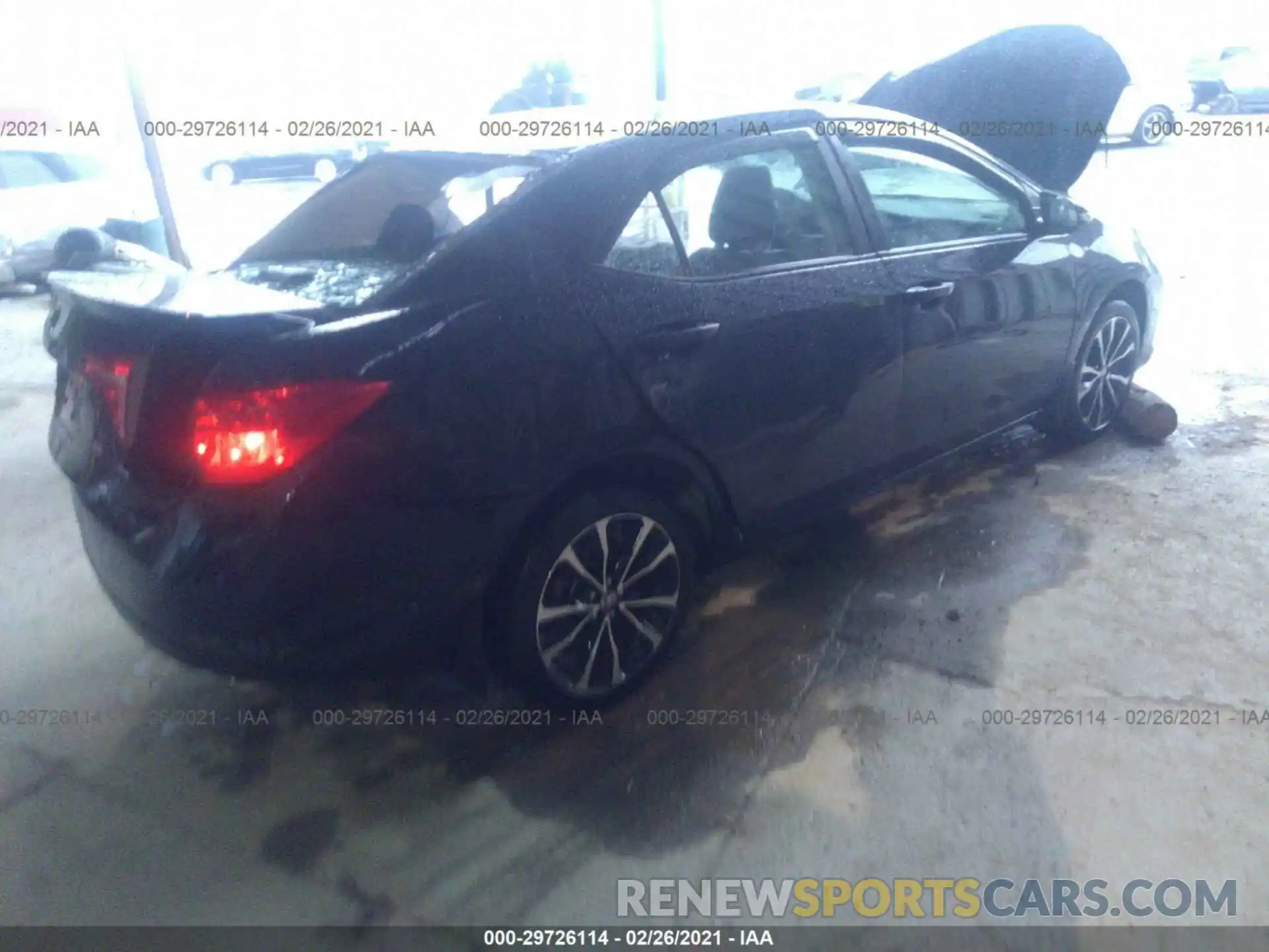 4 Photograph of a damaged car 2T1BURHE2KC154235 TOYOTA COROLLA 2019