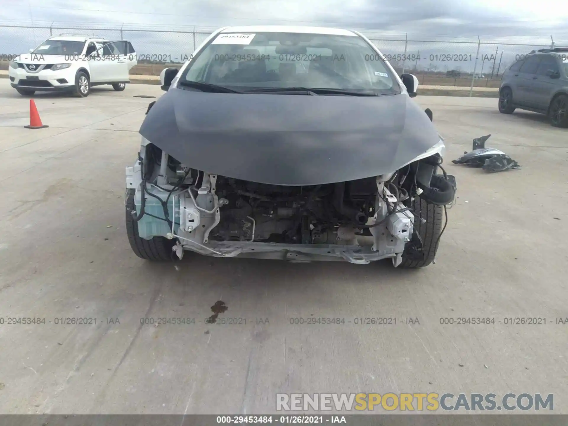 6 Photograph of a damaged car 2T1BURHE2KC154638 TOYOTA COROLLA 2019
