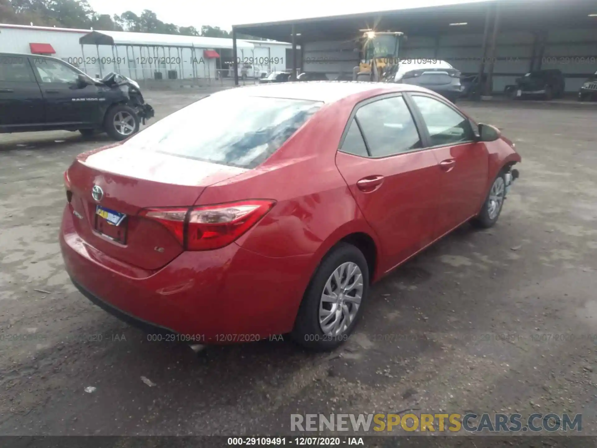 4 Photograph of a damaged car 2T1BURHE2KC156731 TOYOTA COROLLA 2019