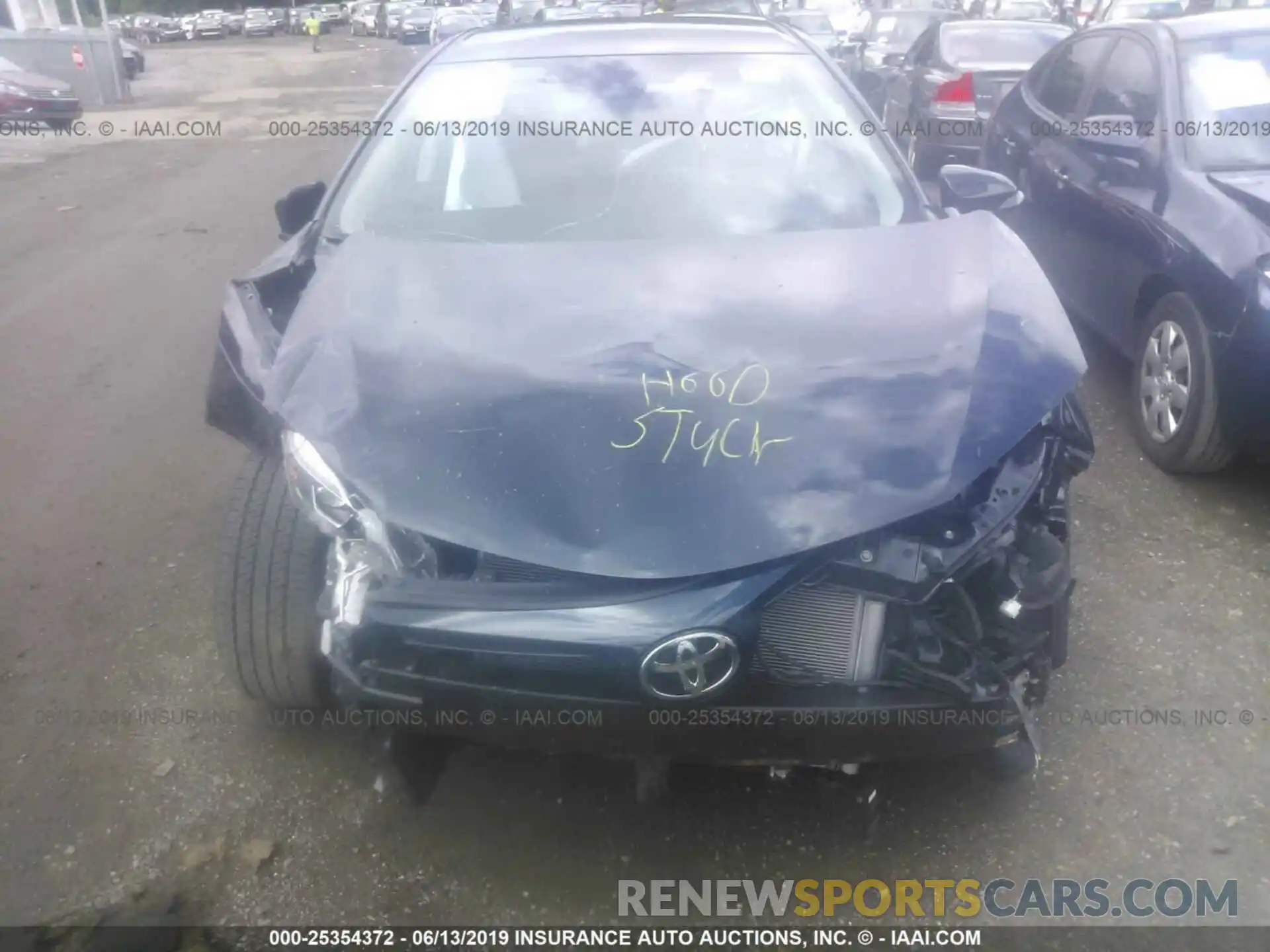 6 Photograph of a damaged car 2T1BURHE2KC157331 TOYOTA COROLLA 2019