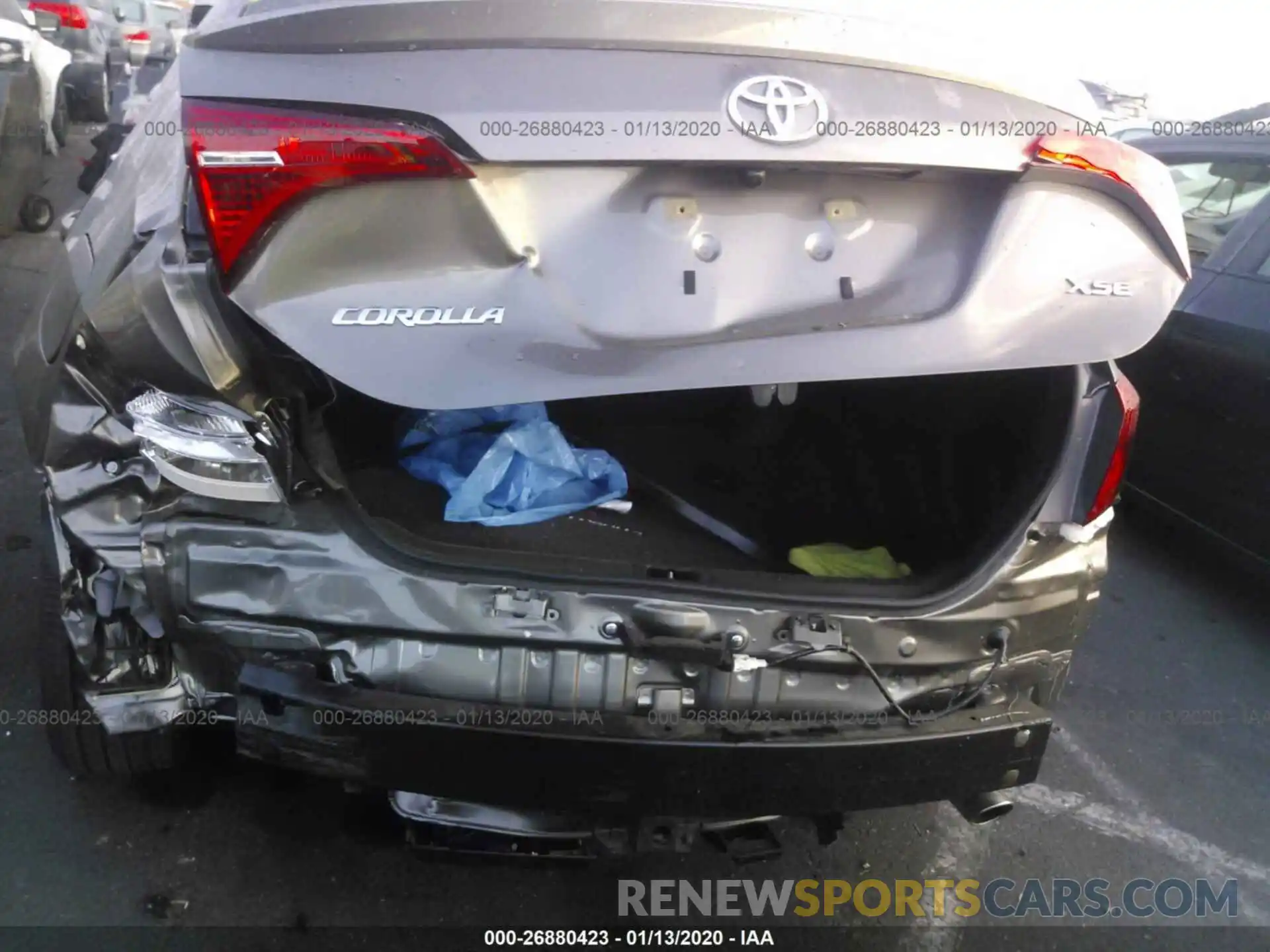 6 Photograph of a damaged car 2T1BURHE2KC157961 TOYOTA COROLLA 2019