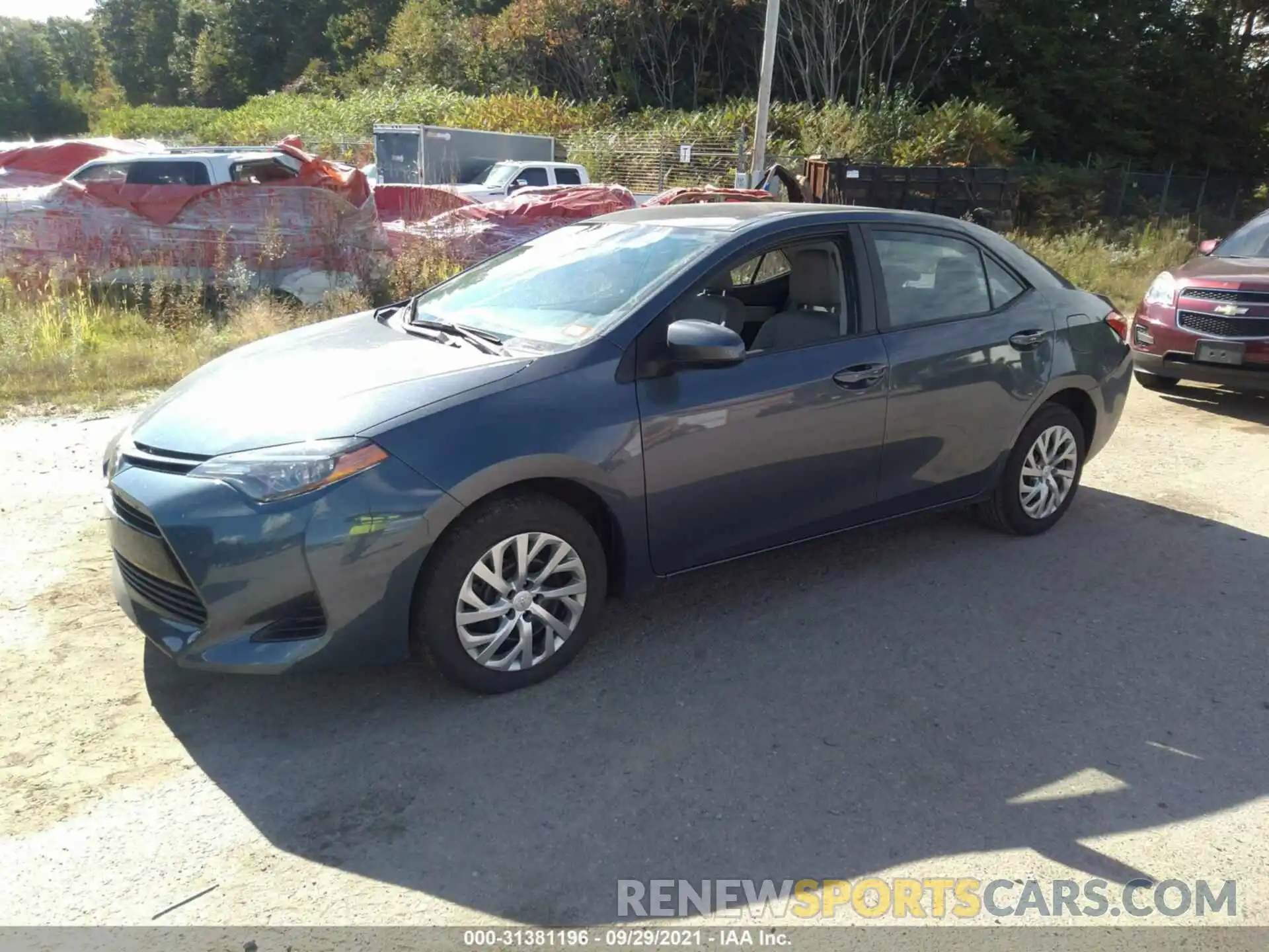 2 Photograph of a damaged car 2T1BURHE2KC158138 TOYOTA COROLLA 2019