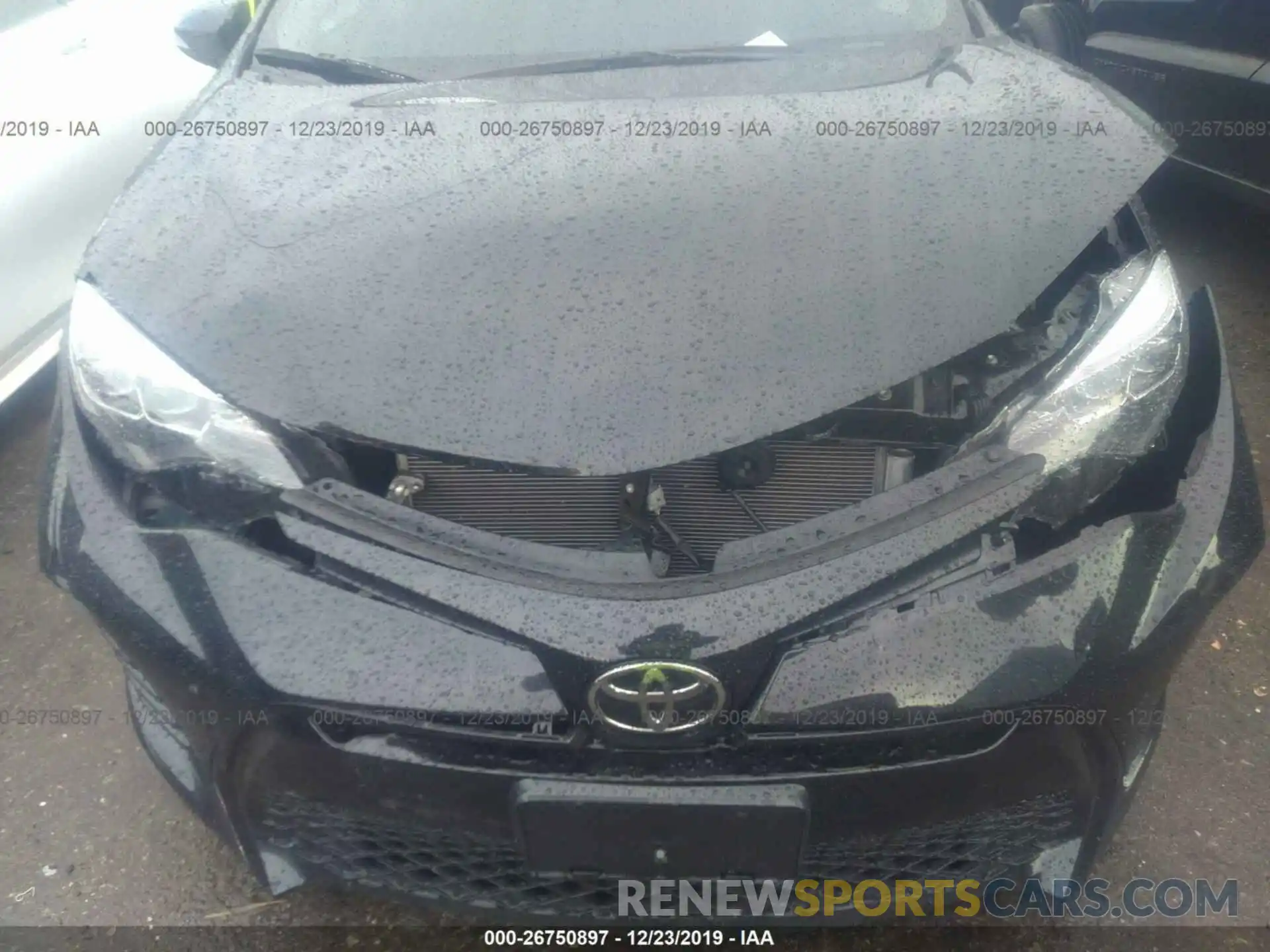 6 Photograph of a damaged car 2T1BURHE2KC158477 TOYOTA COROLLA 2019