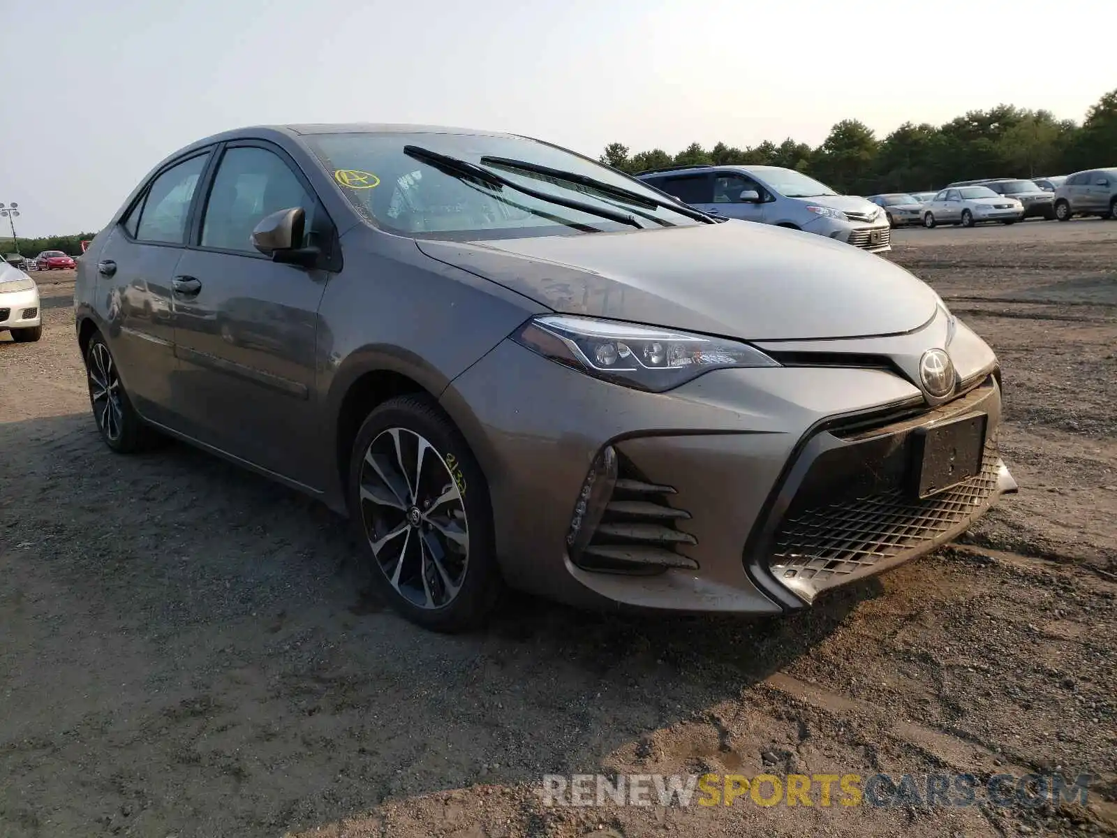 1 Фотография поврежденного автомобиля 2T1BURHE2KC158530 TOYOTA COROLLA 2019