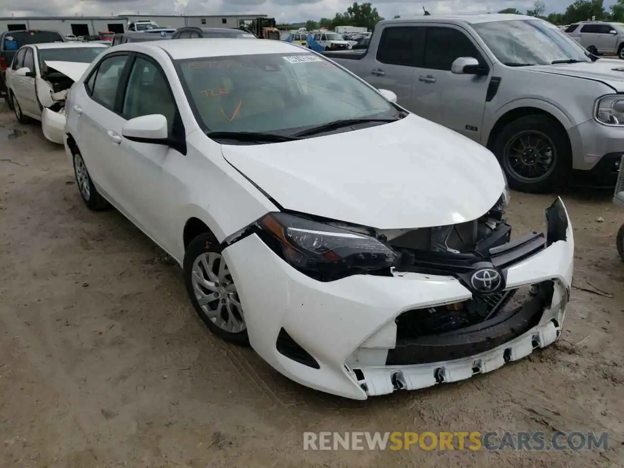 1 Photograph of a damaged car 2T1BURHE2KC159774 TOYOTA COROLLA 2019