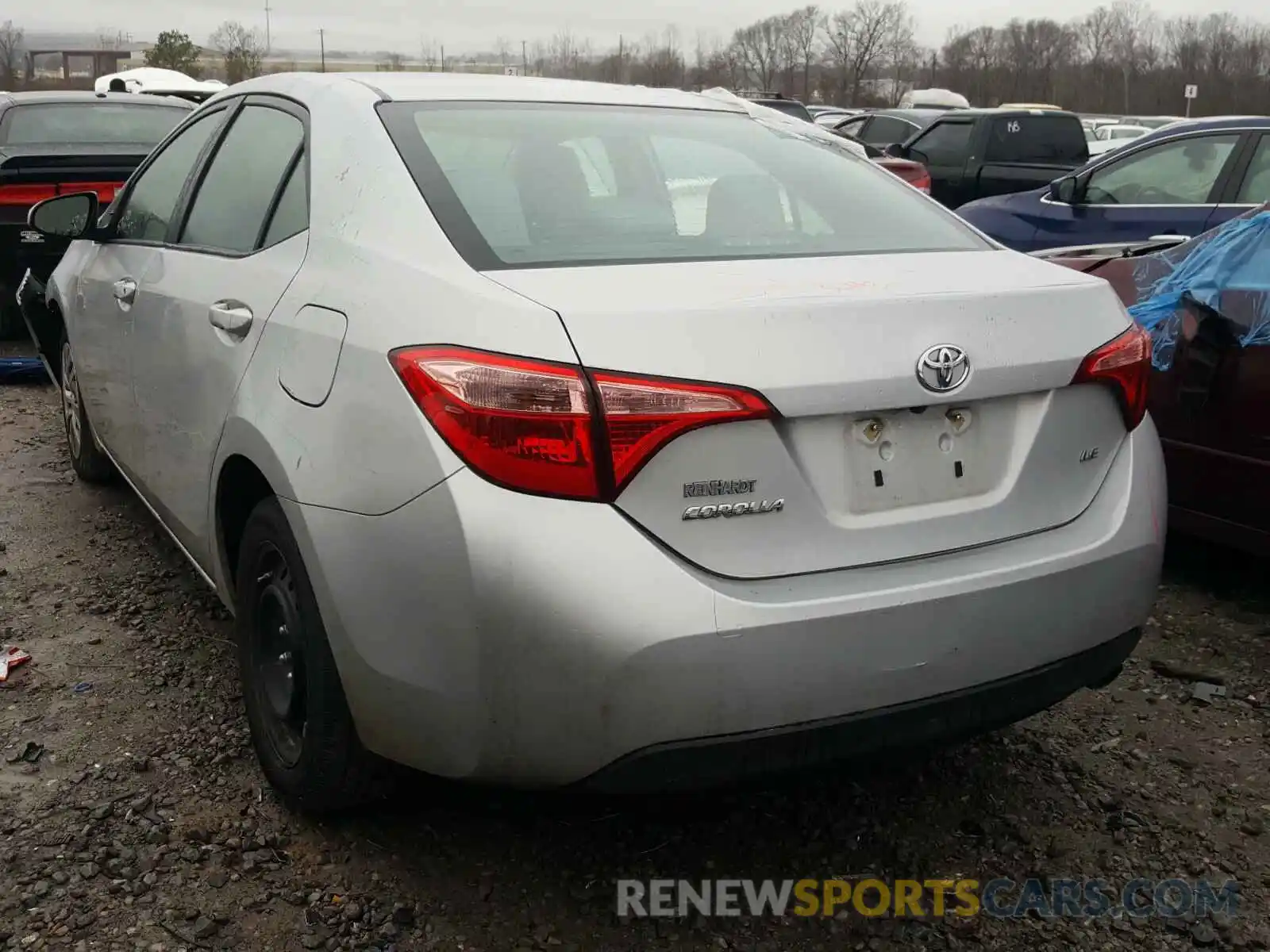 3 Photograph of a damaged car 2T1BURHE2KC160715 TOYOTA COROLLA 2019