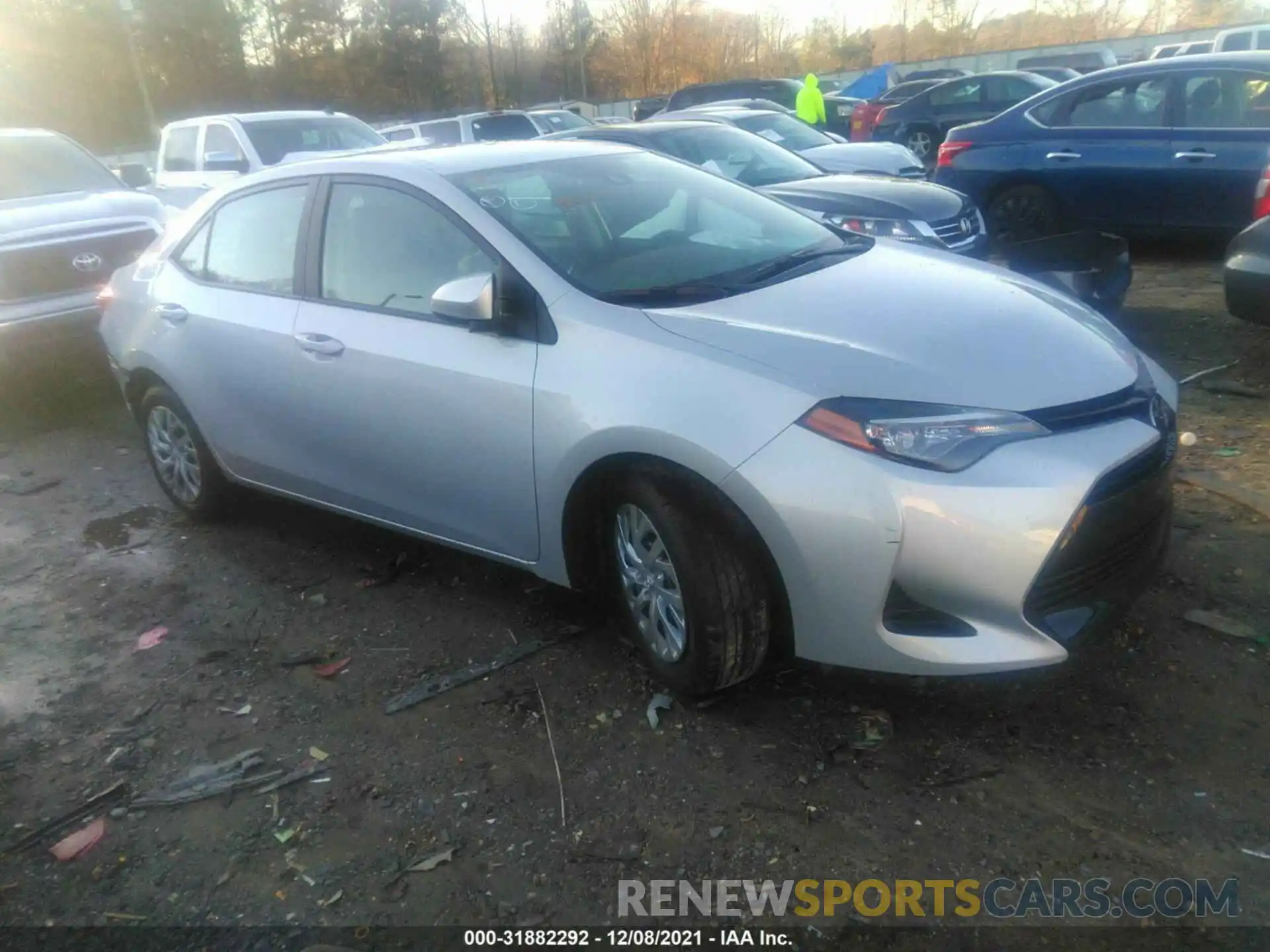 1 Photograph of a damaged car 2T1BURHE2KC162206 TOYOTA COROLLA 2019