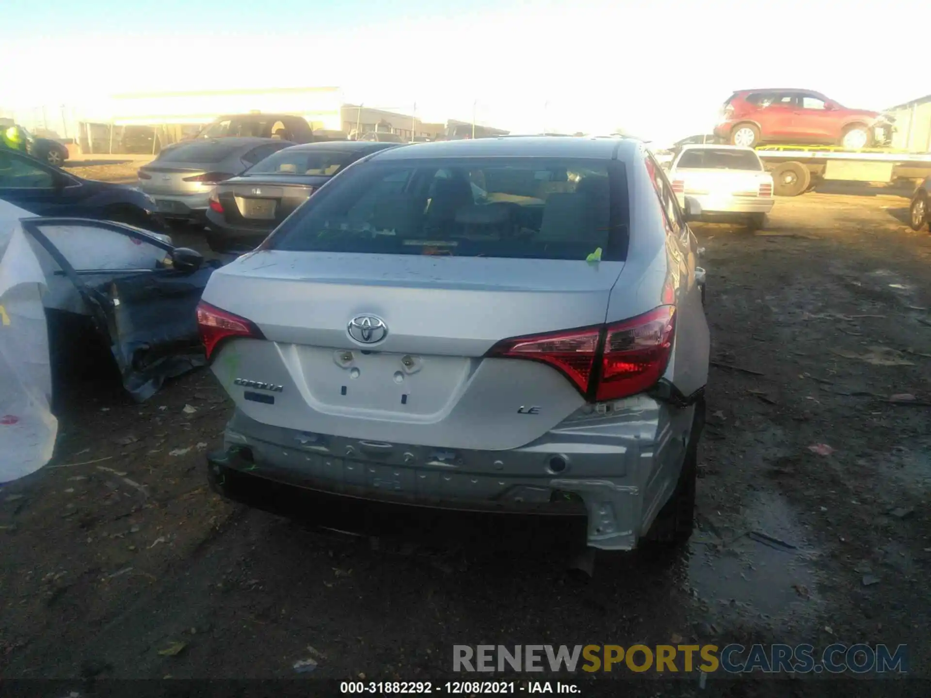 6 Photograph of a damaged car 2T1BURHE2KC162206 TOYOTA COROLLA 2019