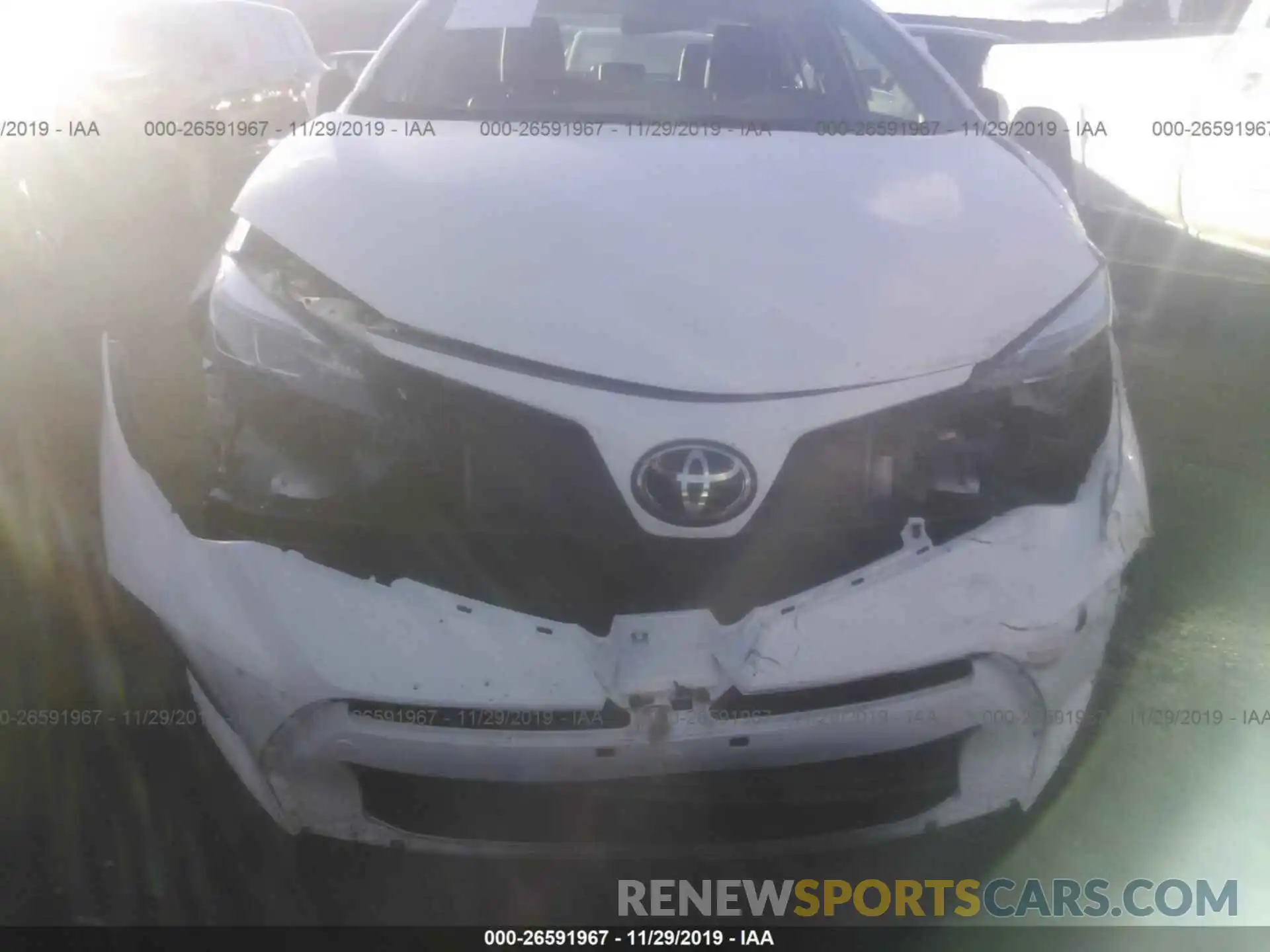 6 Photograph of a damaged car 2T1BURHE2KC163694 TOYOTA COROLLA 2019