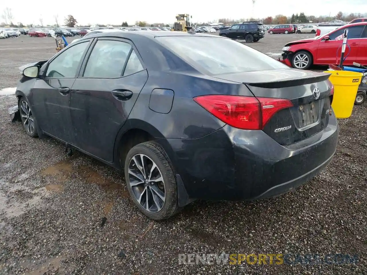 3 Photograph of a damaged car 2T1BURHE2KC163968 TOYOTA COROLLA 2019