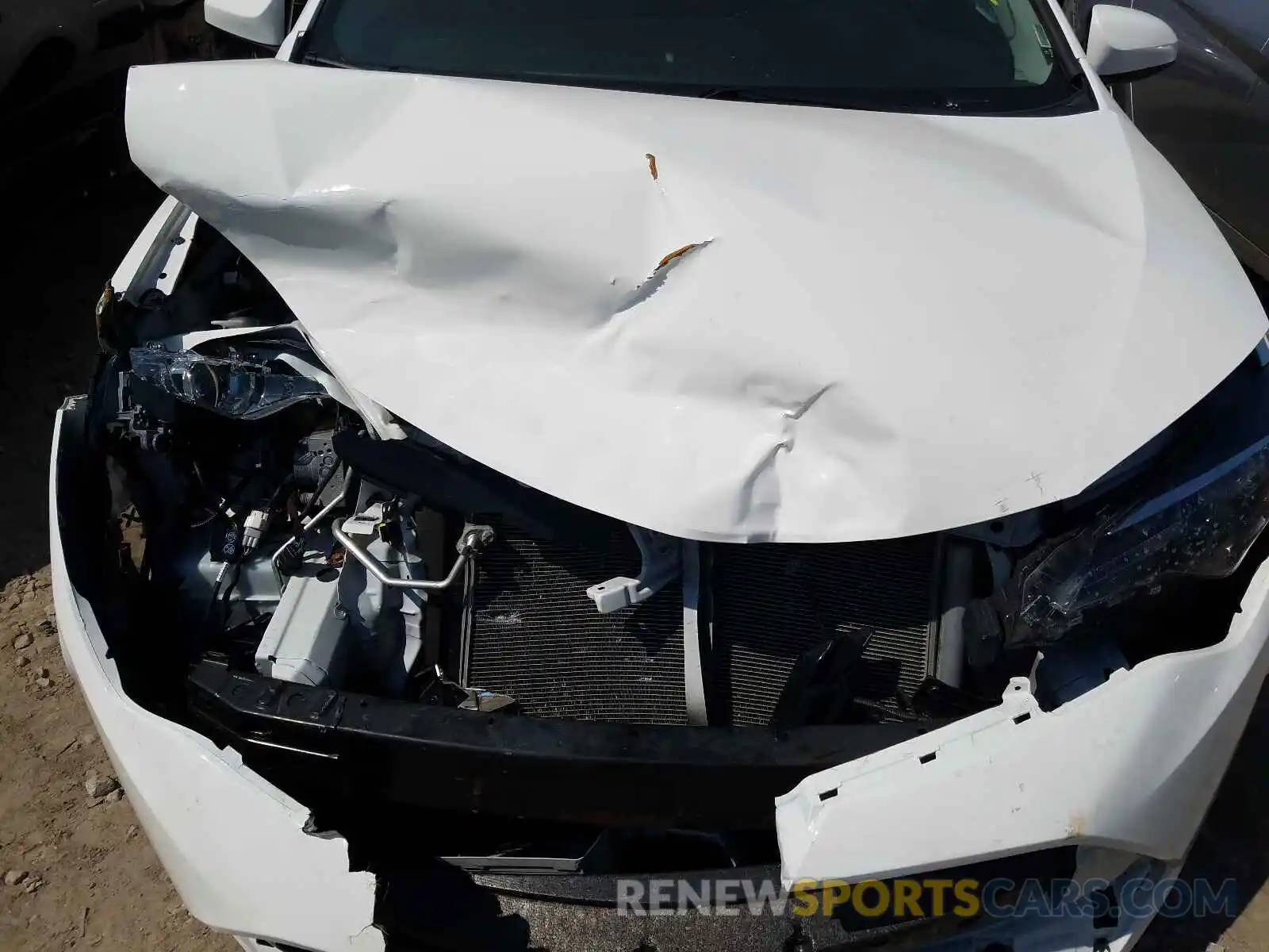 7 Photograph of a damaged car 2T1BURHE2KC164005 TOYOTA COROLLA 2019