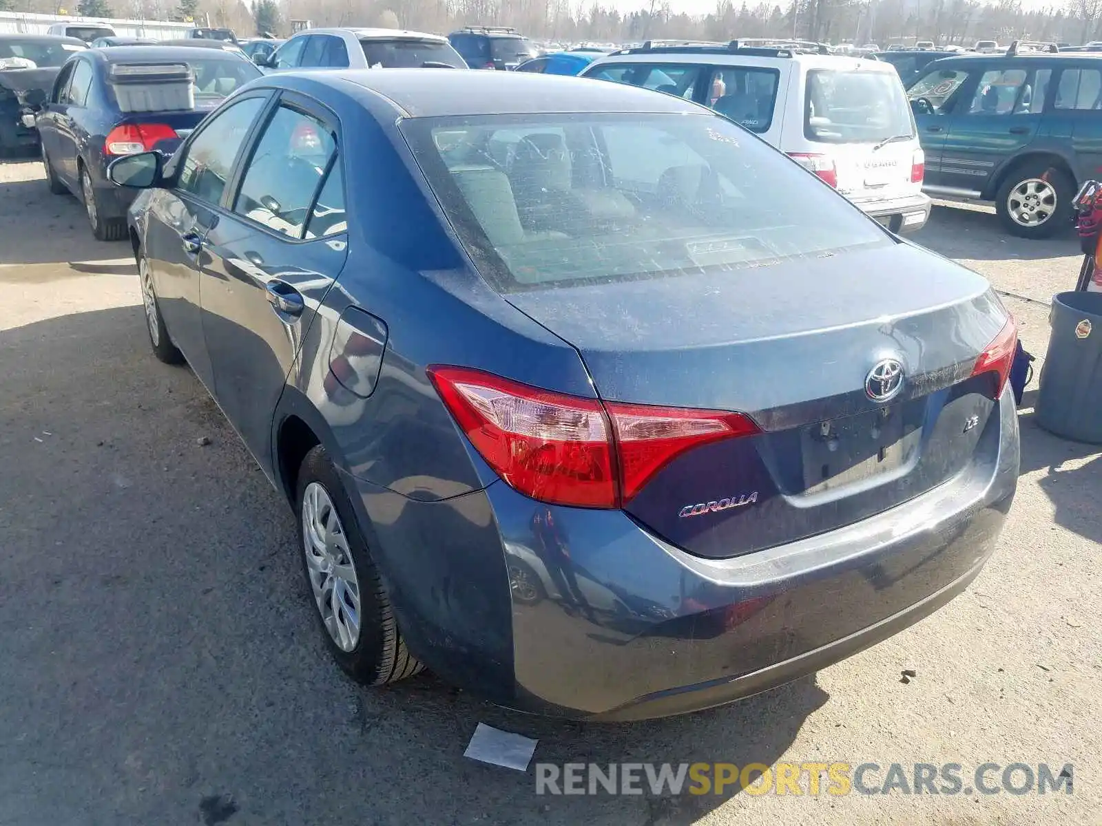 3 Photograph of a damaged car 2T1BURHE2KC164084 TOYOTA COROLLA 2019