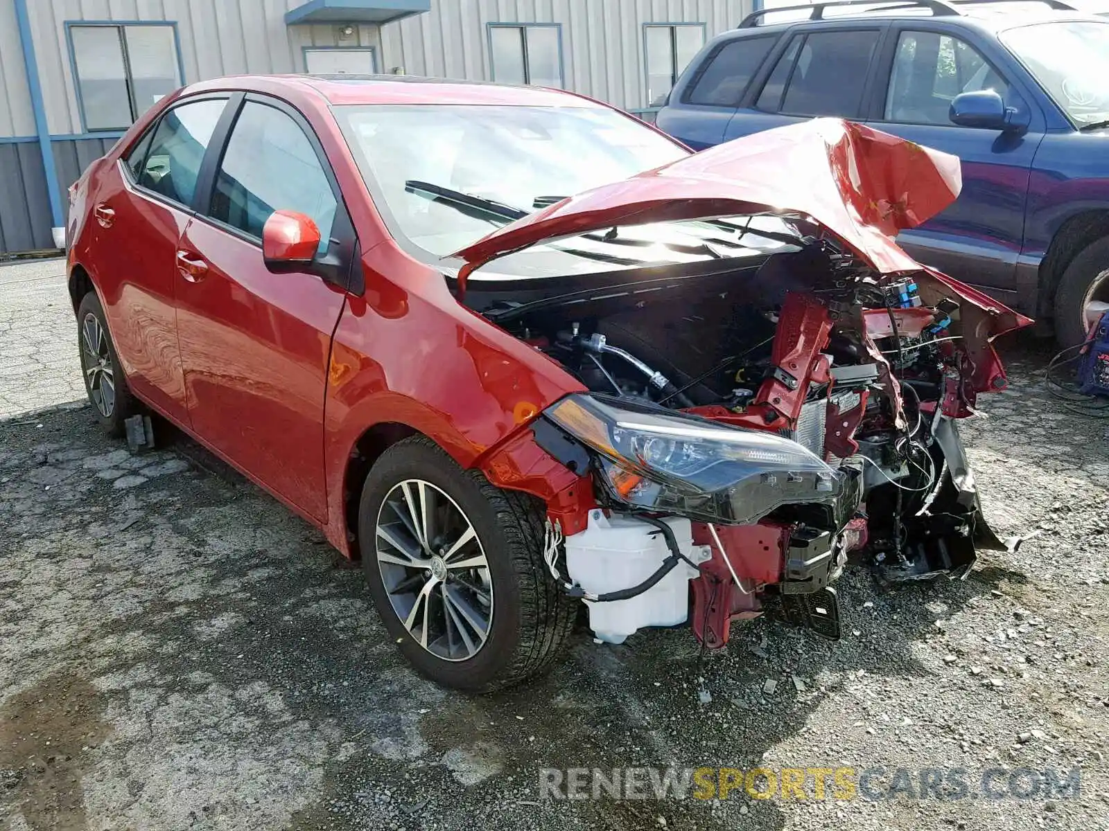 1 Photograph of a damaged car 2T1BURHE2KC164201 TOYOTA COROLLA 2019