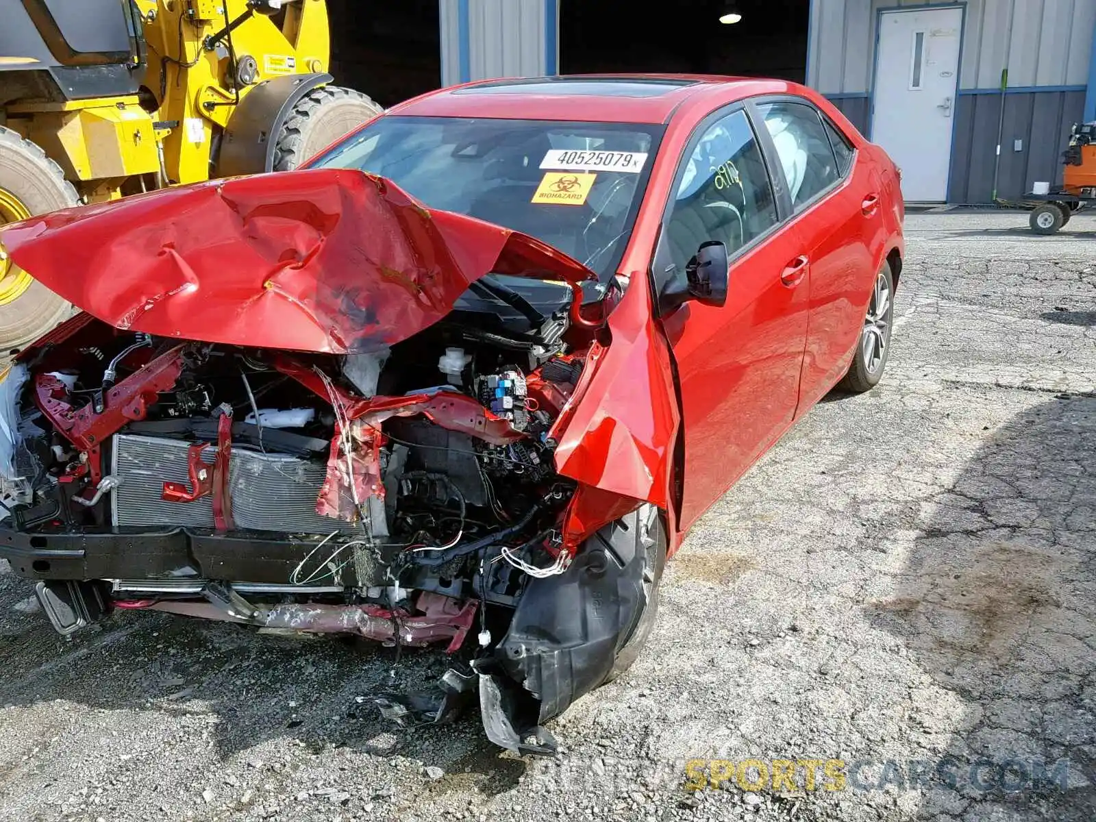 2 Photograph of a damaged car 2T1BURHE2KC164201 TOYOTA COROLLA 2019