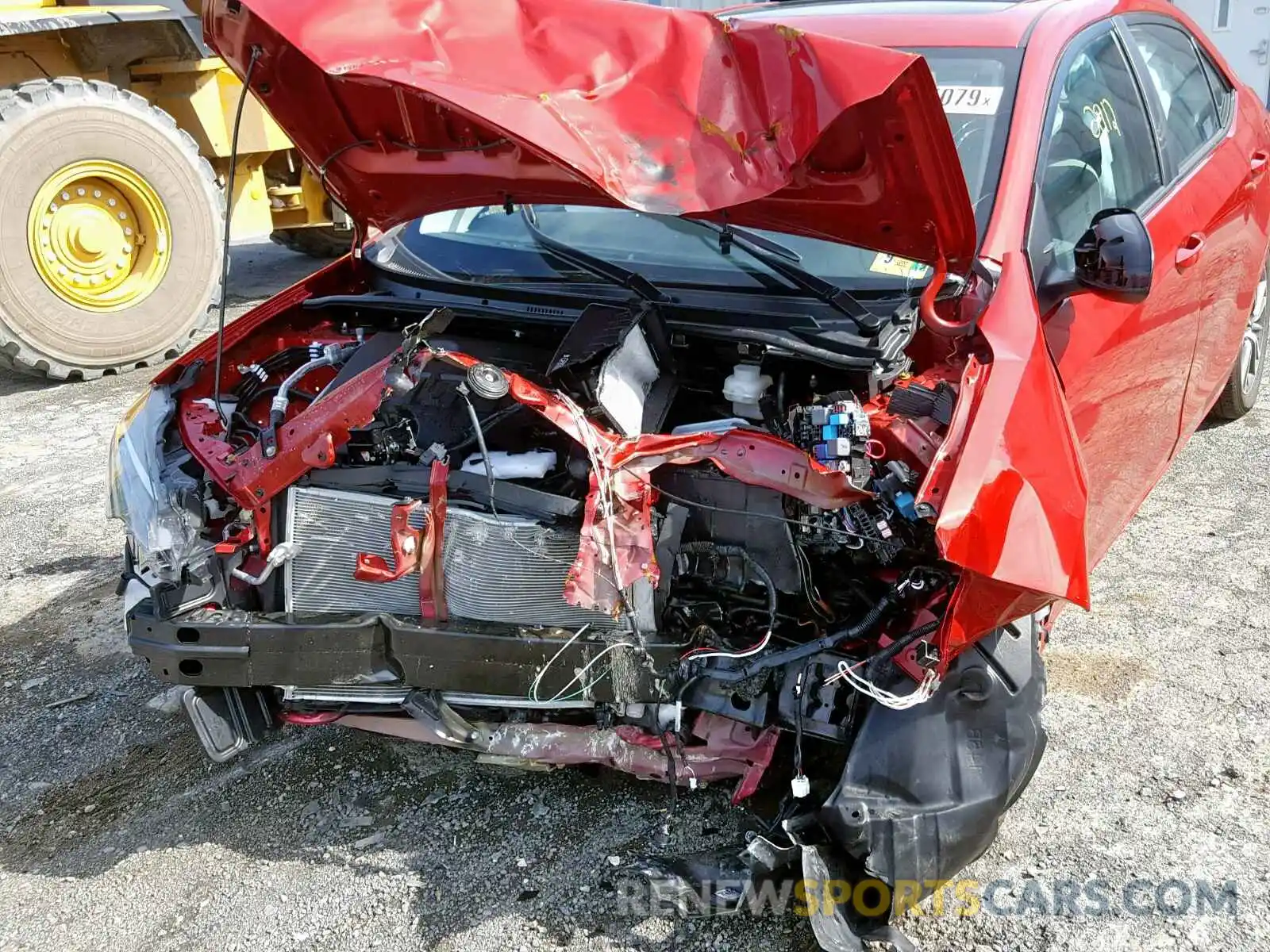 9 Photograph of a damaged car 2T1BURHE2KC164201 TOYOTA COROLLA 2019