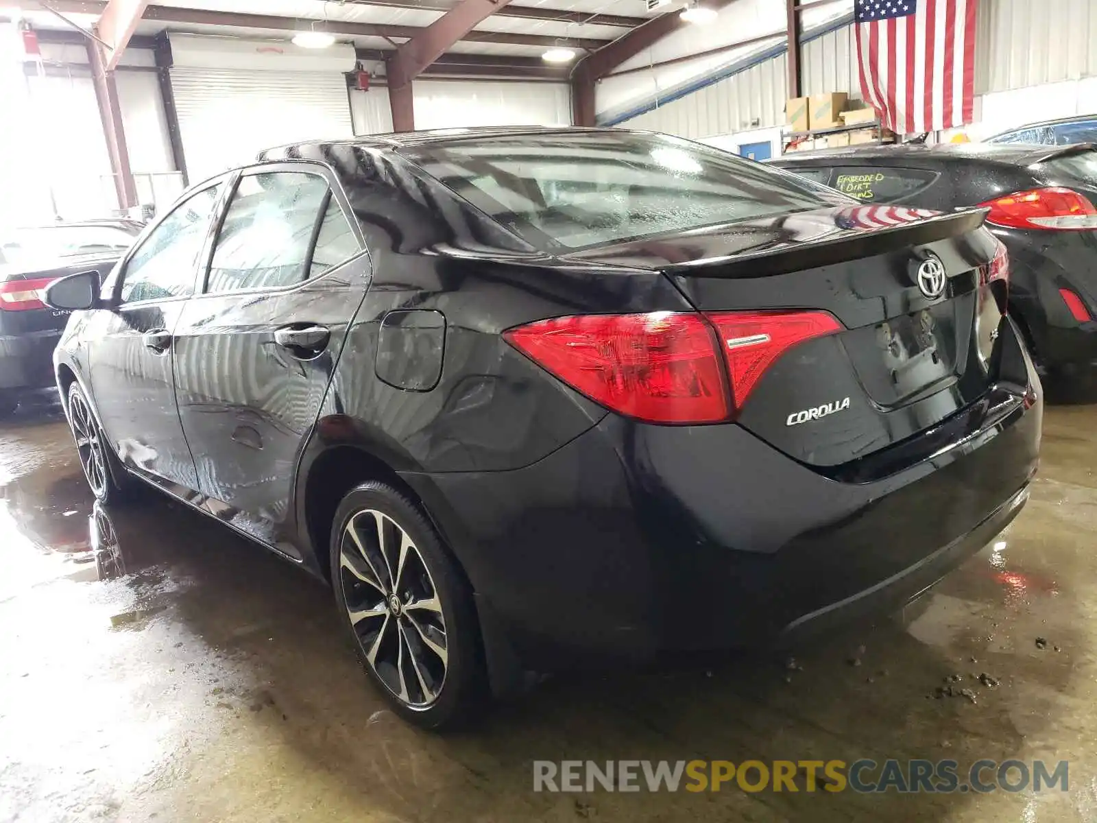 3 Photograph of a damaged car 2T1BURHE2KC164702 TOYOTA COROLLA 2019