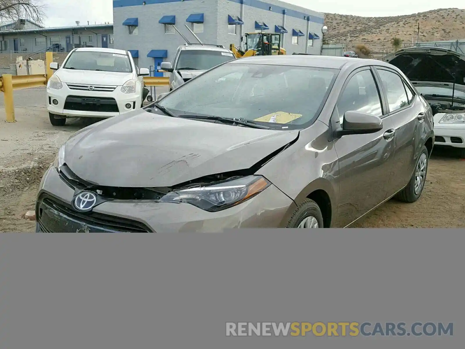 2 Photograph of a damaged car 2T1BURHE2KC164733 TOYOTA COROLLA 2019