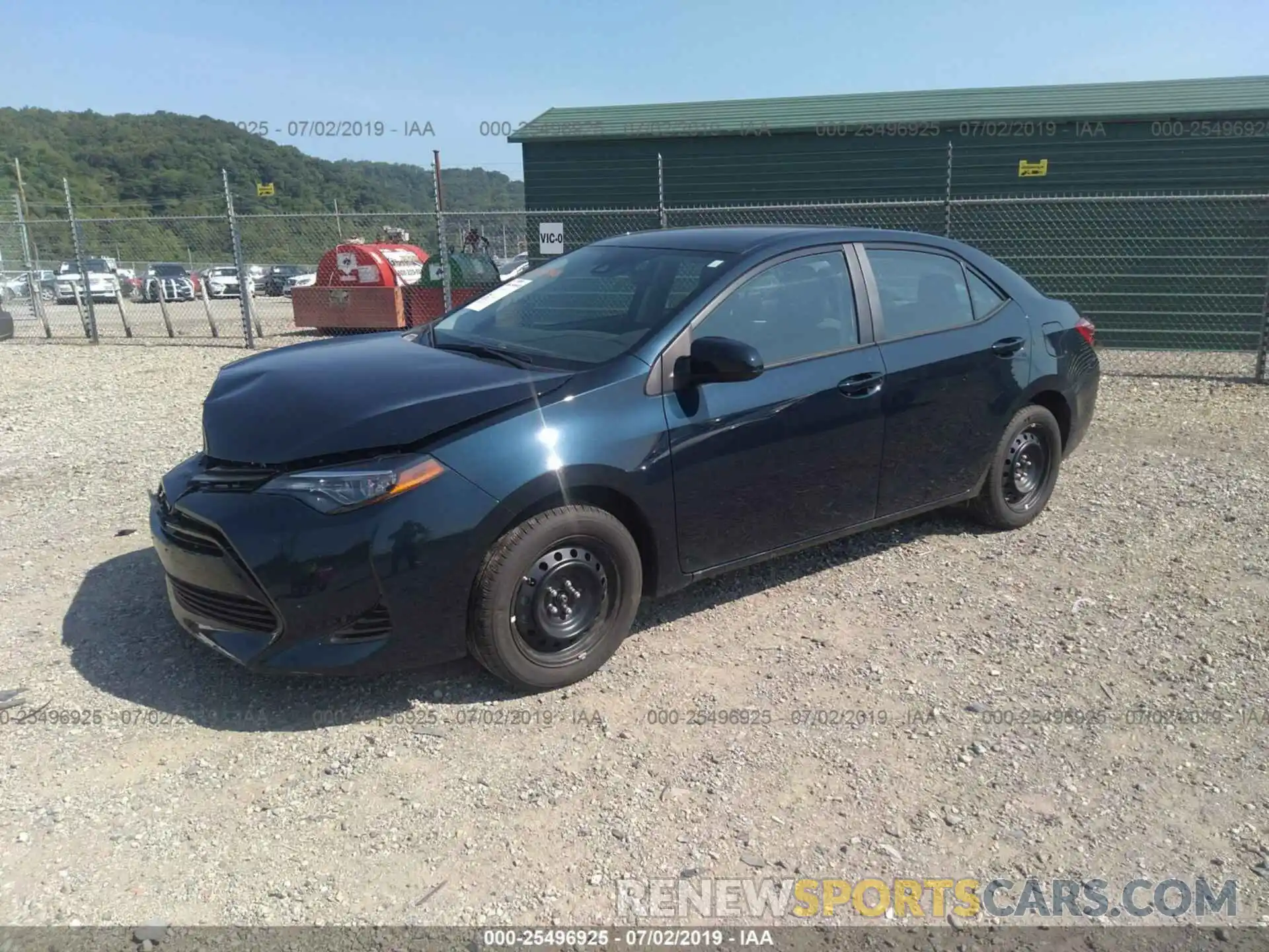 2 Photograph of a damaged car 2T1BURHE2KC165140 TOYOTA COROLLA 2019