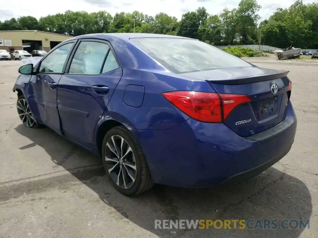 3 Photograph of a damaged car 2T1BURHE2KC165753 TOYOTA COROLLA 2019