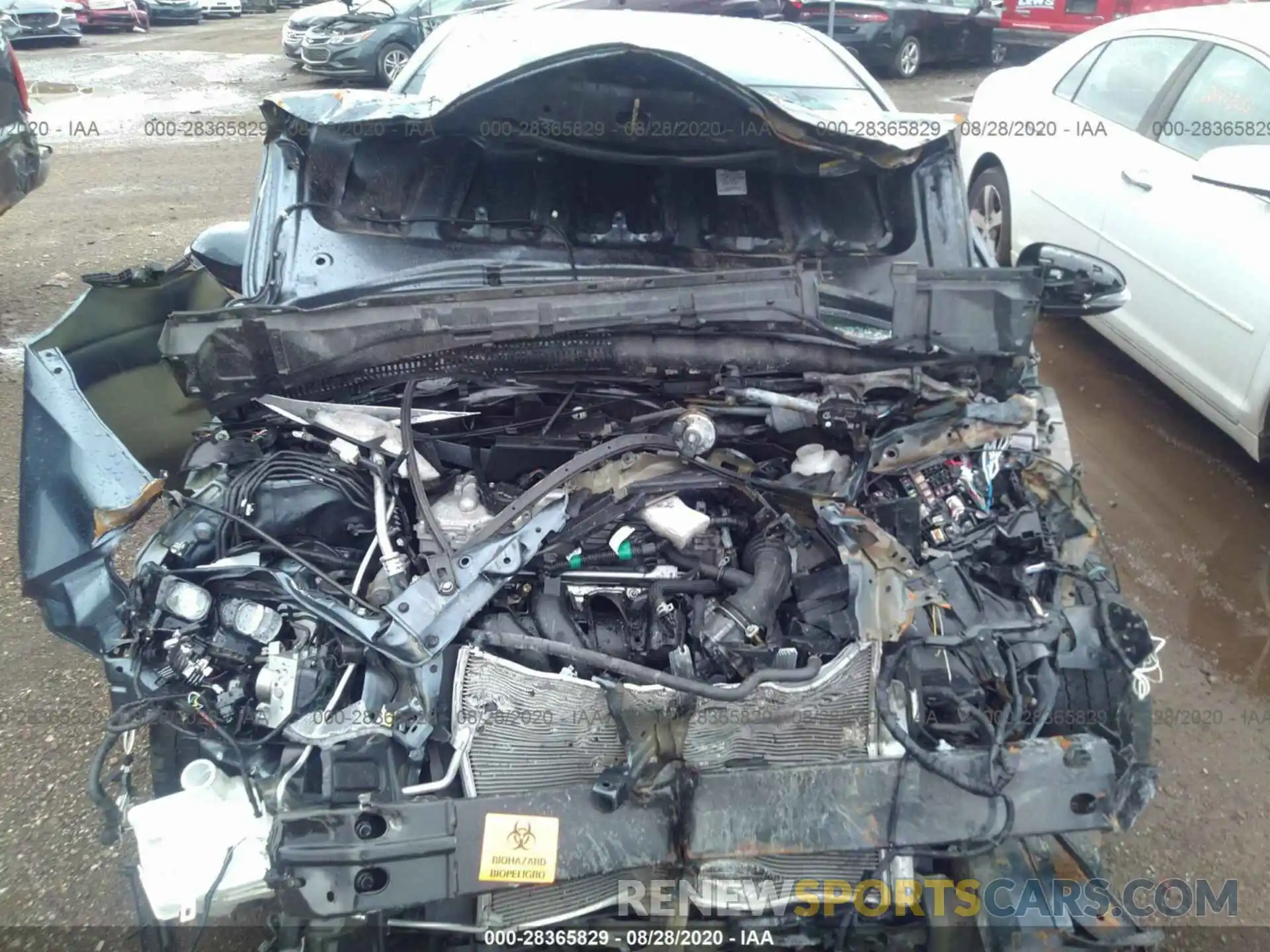 6 Photograph of a damaged car 2T1BURHE2KC168071 TOYOTA COROLLA 2019