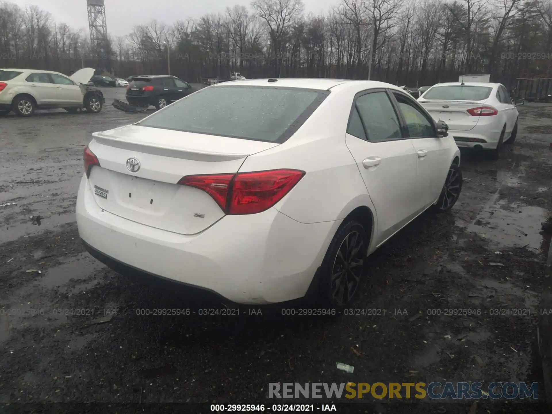 4 Photograph of a damaged car 2T1BURHE2KC168314 TOYOTA COROLLA 2019