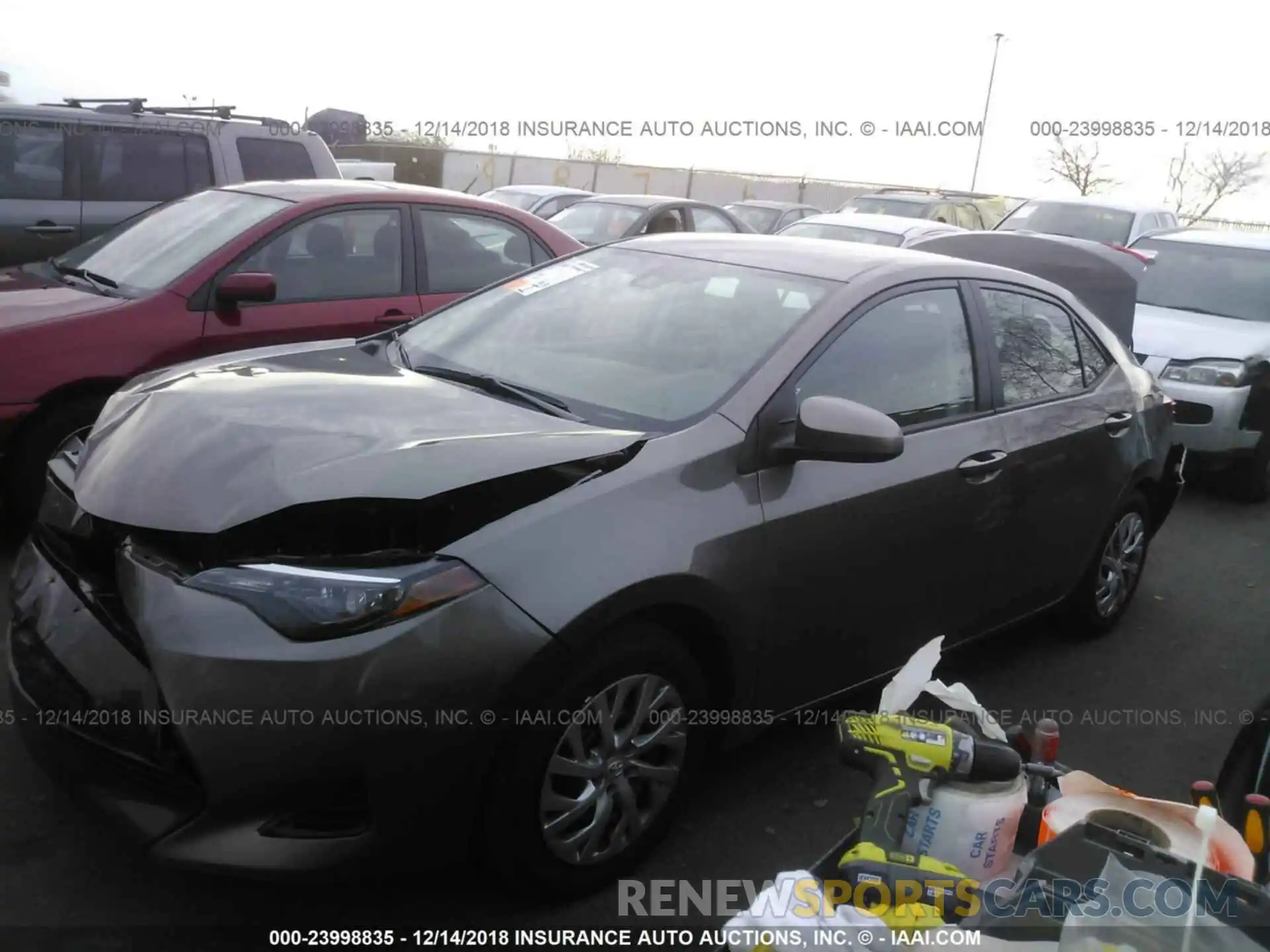 2 Photograph of a damaged car 2T1BURHE2KC169043 TOYOTA COROLLA 2019