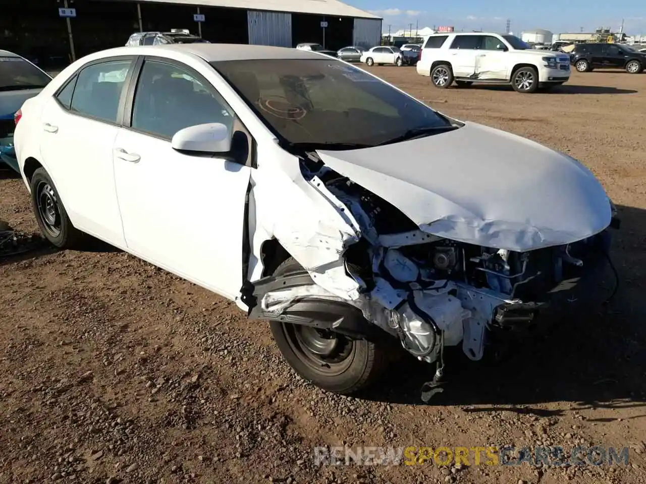 9 Photograph of a damaged car 2T1BURHE2KC169205 TOYOTA COROLLA 2019