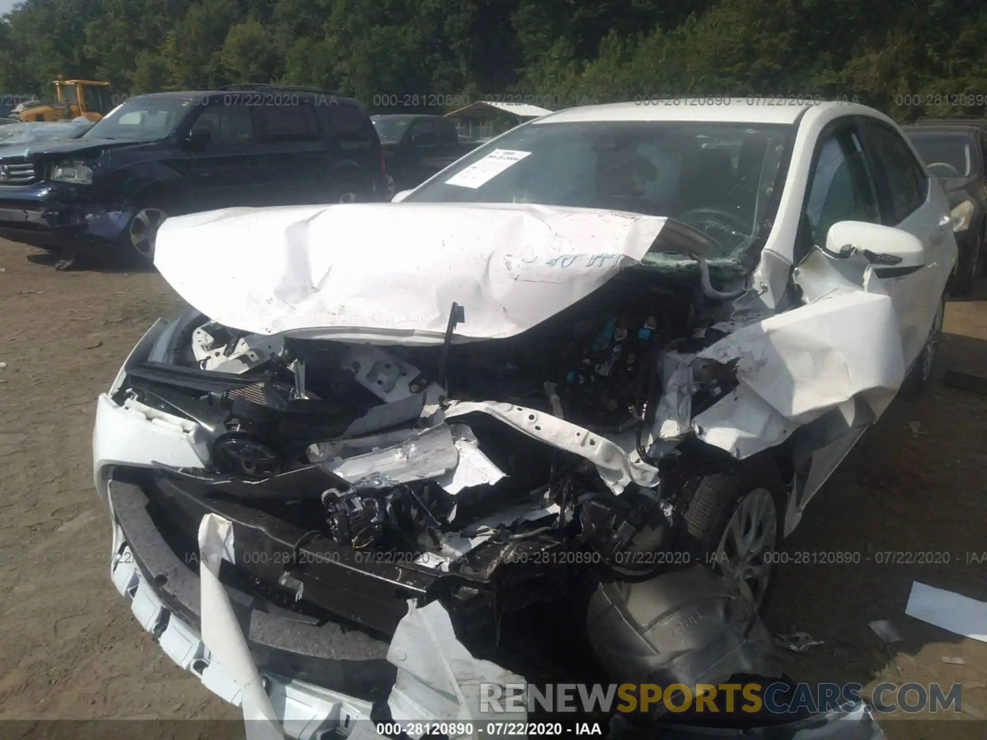 6 Photograph of a damaged car 2T1BURHE2KC169561 TOYOTA COROLLA 2019