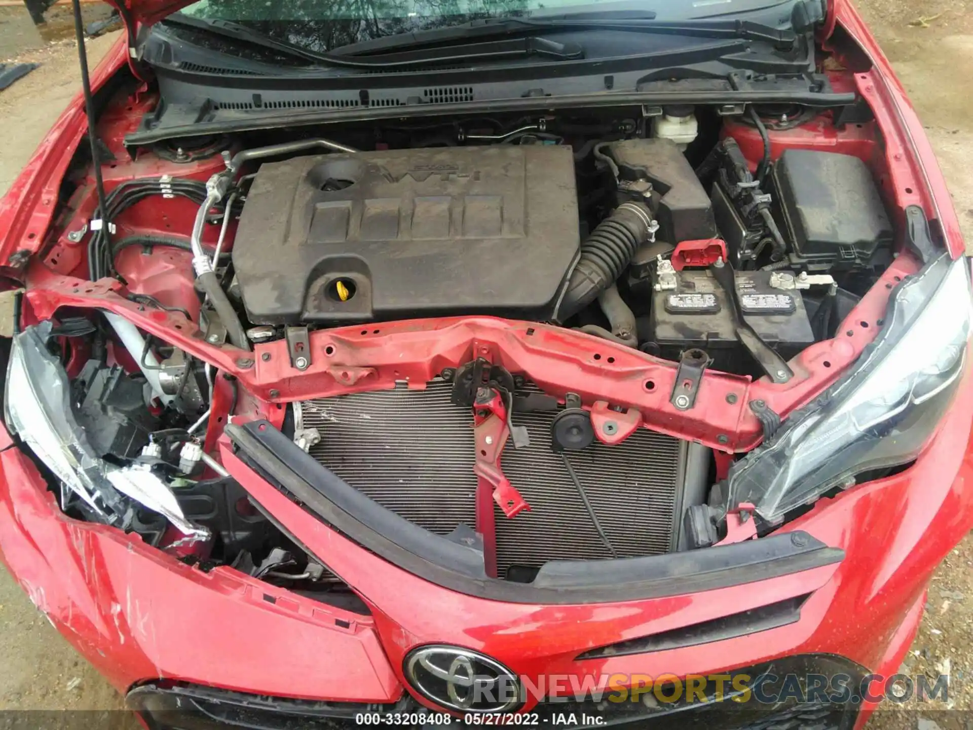 10 Photograph of a damaged car 2T1BURHE2KC169768 TOYOTA COROLLA 2019