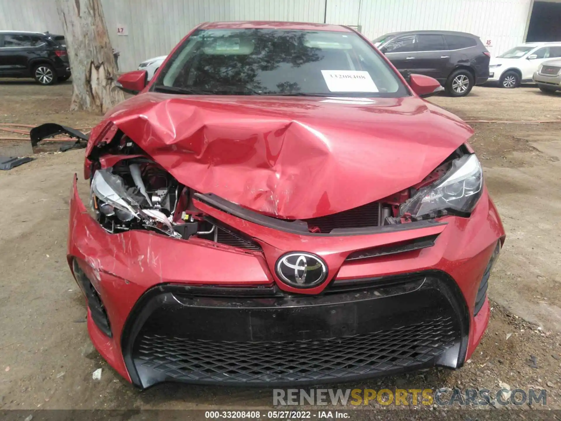 6 Photograph of a damaged car 2T1BURHE2KC169768 TOYOTA COROLLA 2019