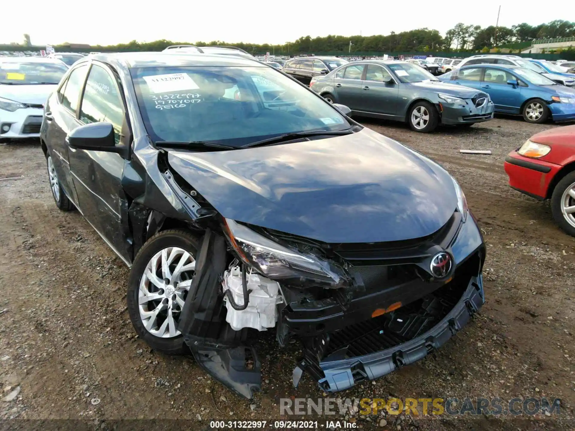 6 Photograph of a damaged car 2T1BURHE2KC170242 TOYOTA COROLLA 2019