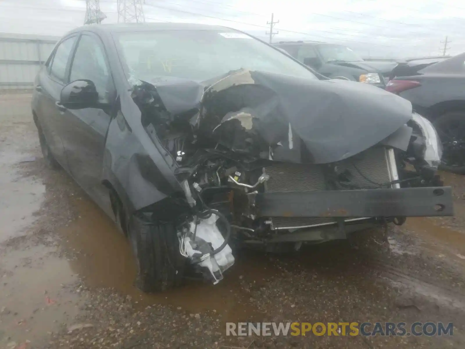 1 Photograph of a damaged car 2T1BURHE2KC170760 TOYOTA COROLLA 2019