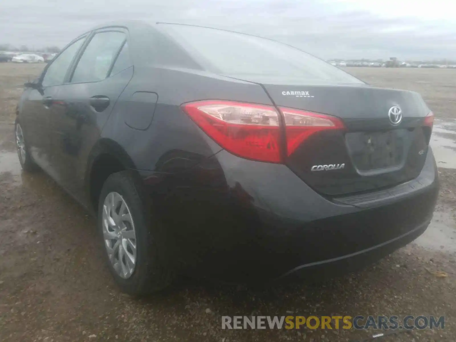 3 Photograph of a damaged car 2T1BURHE2KC170760 TOYOTA COROLLA 2019