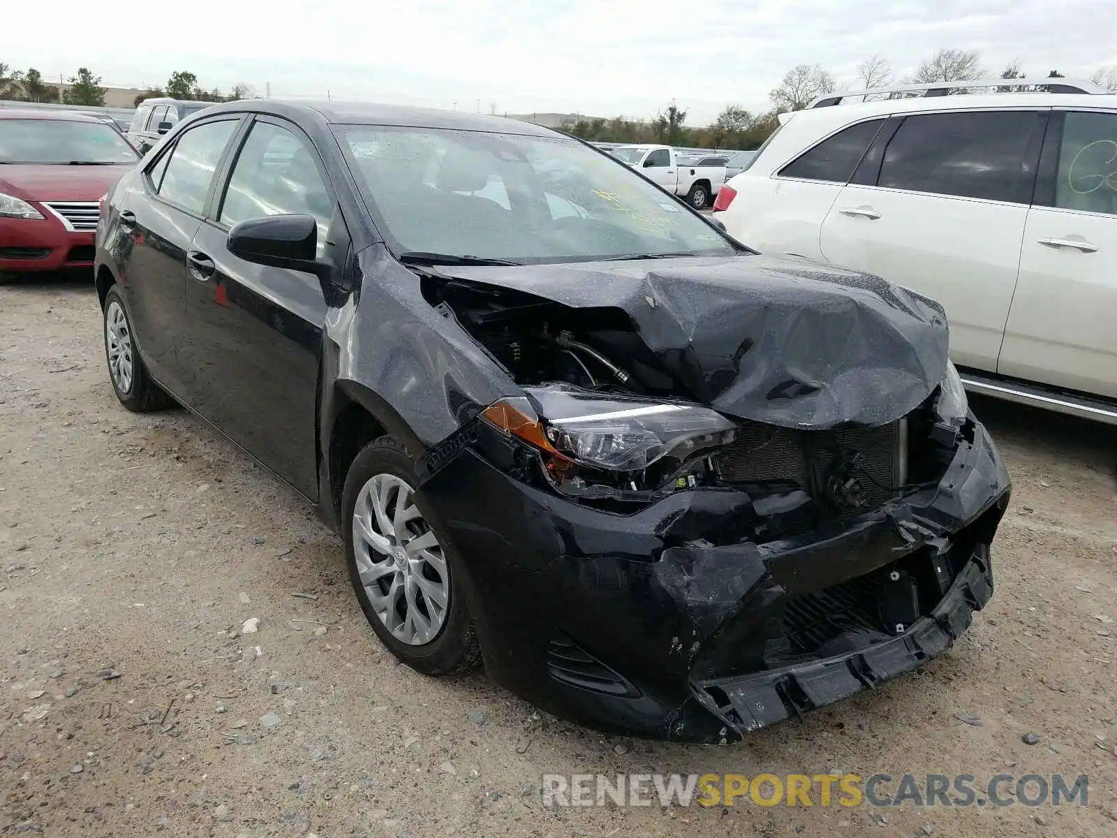 1 Photograph of a damaged car 2T1BURHE2KC170855 TOYOTA COROLLA 2019