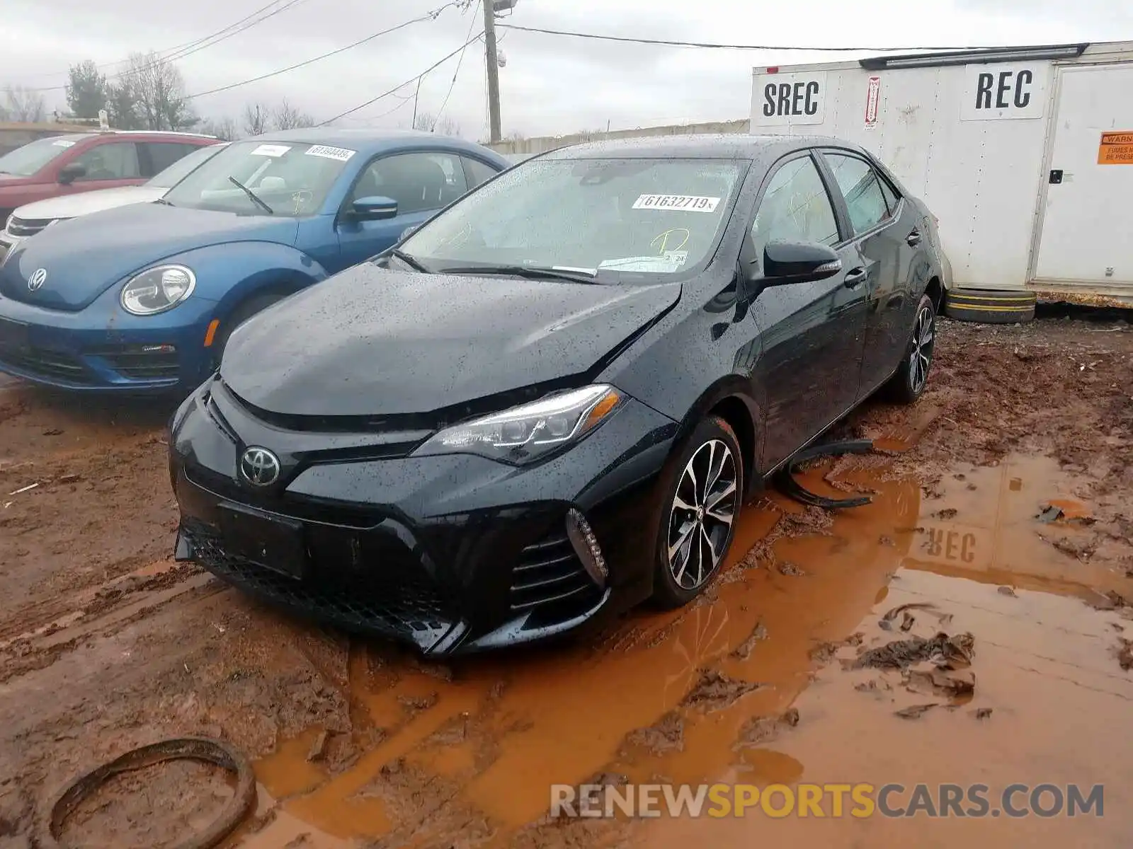 2 Photograph of a damaged car 2T1BURHE2KC171620 TOYOTA COROLLA 2019