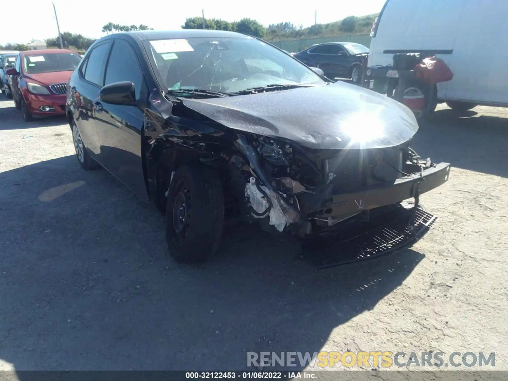 6 Photograph of a damaged car 2T1BURHE2KC172069 TOYOTA COROLLA 2019