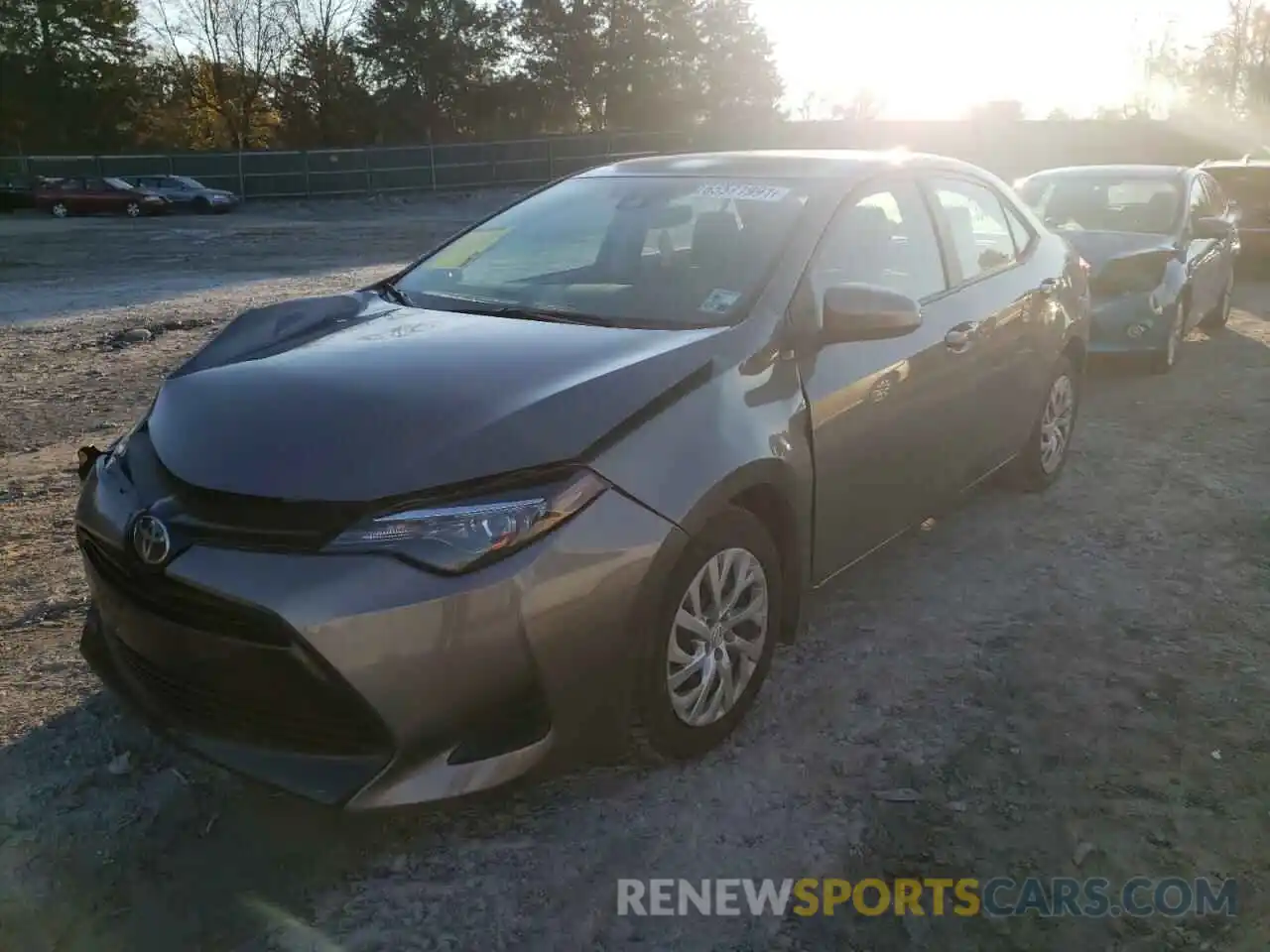 2 Photograph of a damaged car 2T1BURHE2KC172721 TOYOTA COROLLA 2019