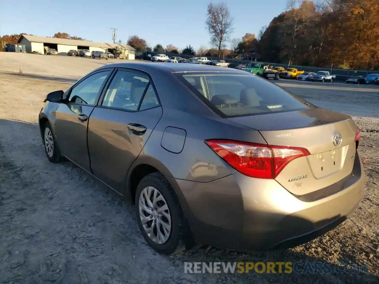 3 Photograph of a damaged car 2T1BURHE2KC172721 TOYOTA COROLLA 2019