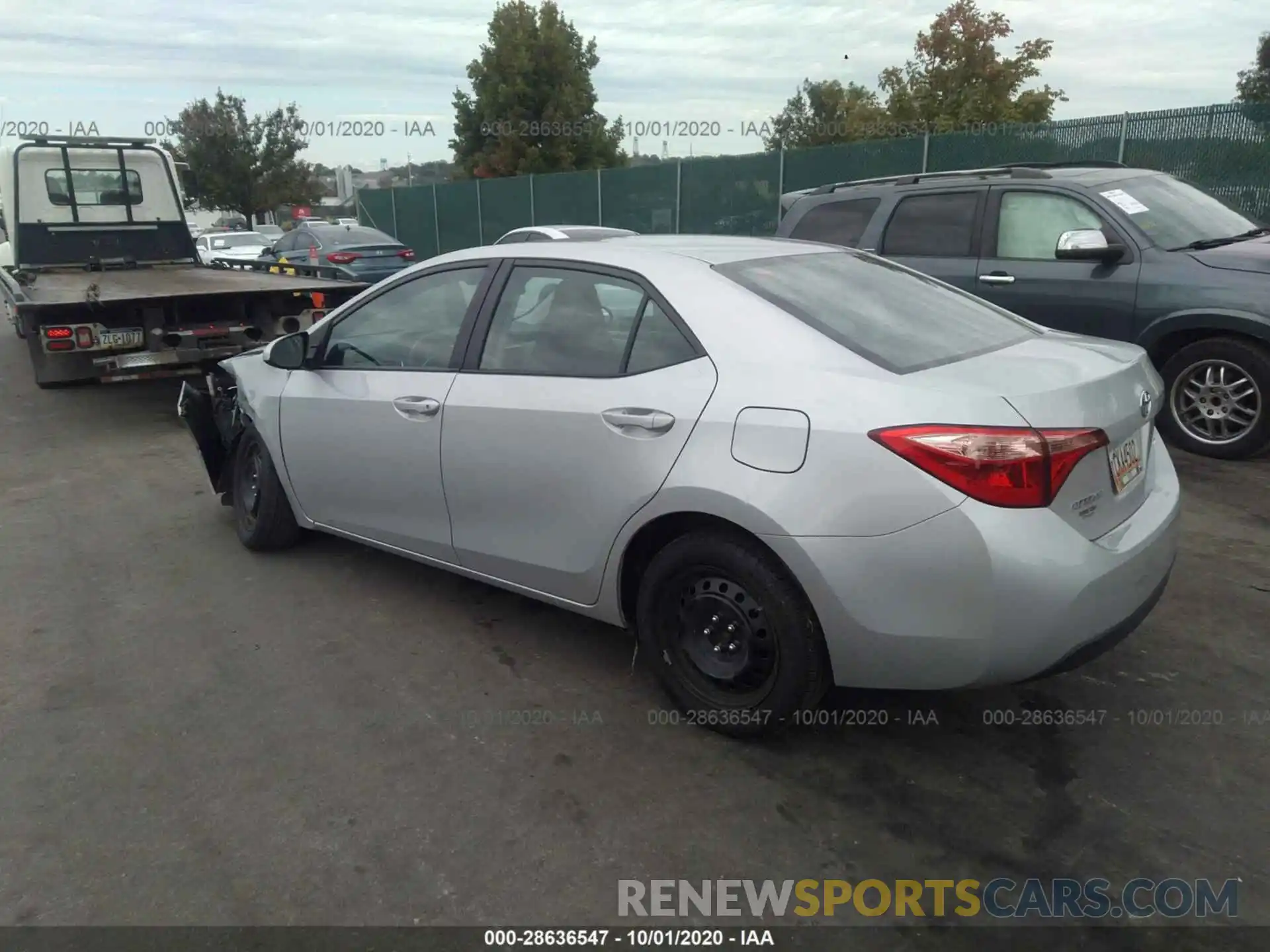 3 Photograph of a damaged car 2T1BURHE2KC174291 TOYOTA COROLLA 2019