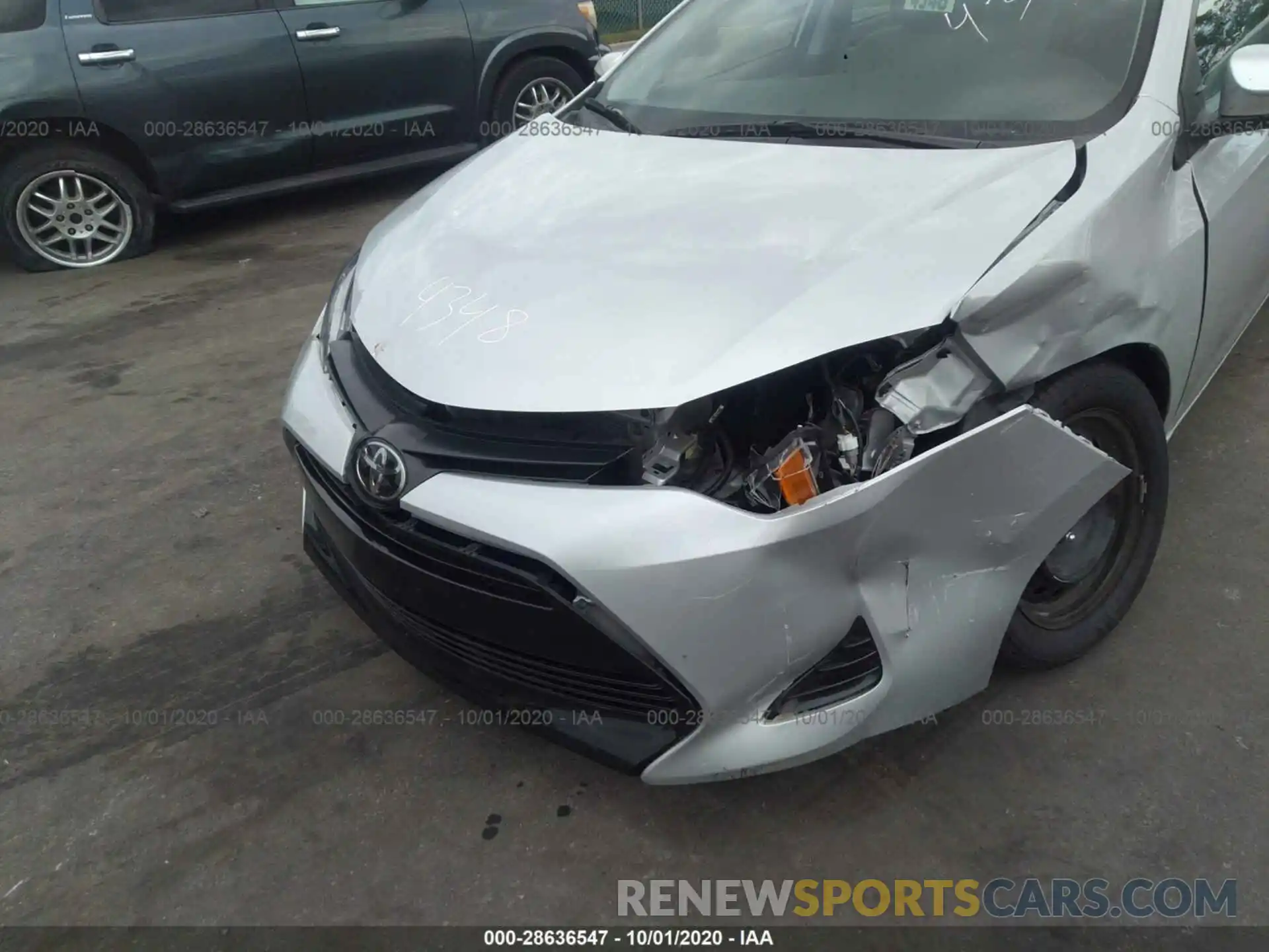 6 Photograph of a damaged car 2T1BURHE2KC174291 TOYOTA COROLLA 2019