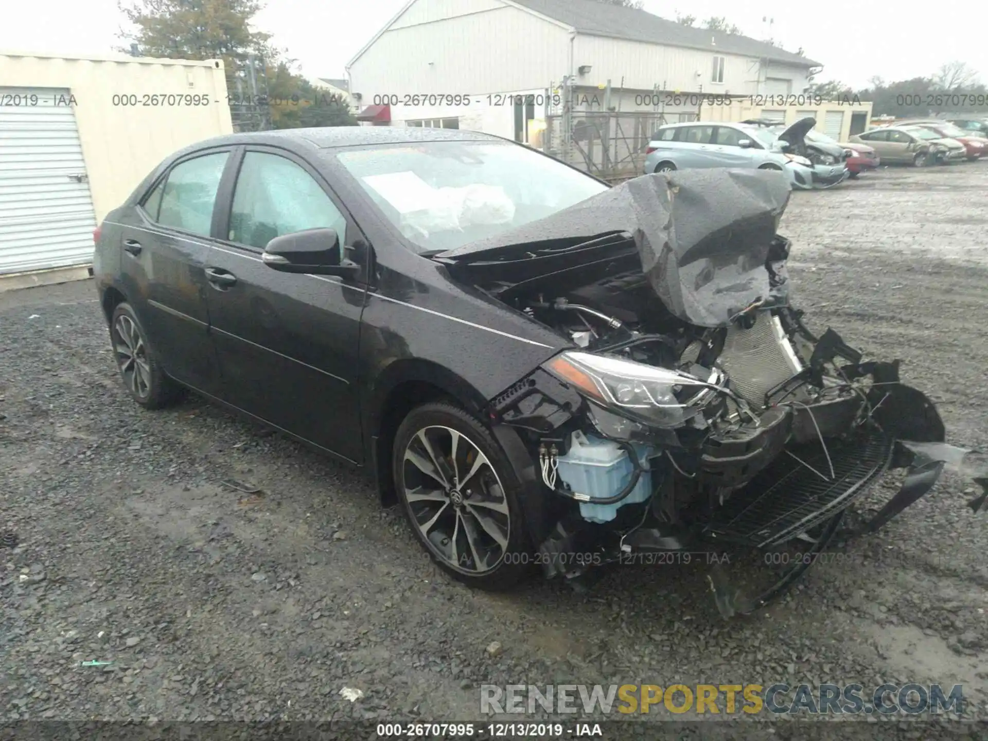 1 Photograph of a damaged car 2T1BURHE2KC175389 TOYOTA COROLLA 2019