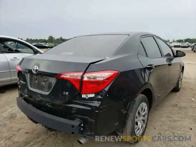 4 Photograph of a damaged car 2T1BURHE2KC175652 TOYOTA COROLLA 2019