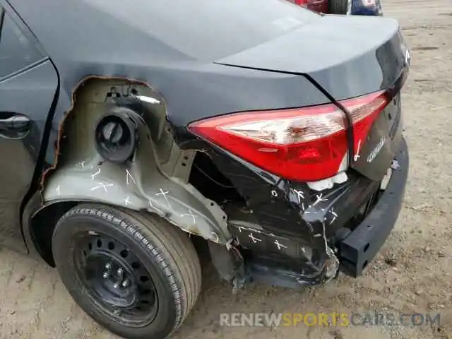 9 Photograph of a damaged car 2T1BURHE2KC175652 TOYOTA COROLLA 2019