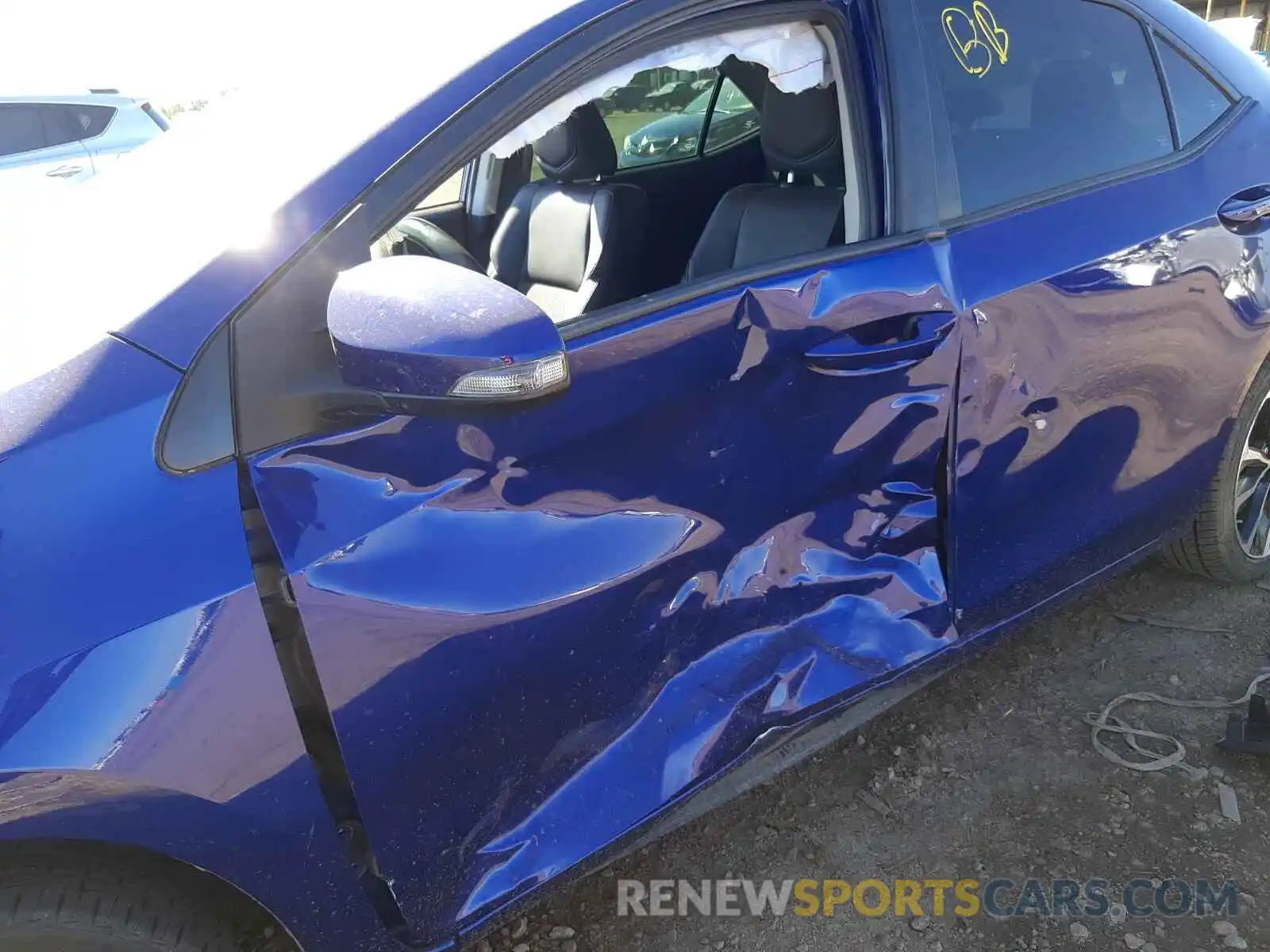 9 Photograph of a damaged car 2T1BURHE2KC177255 TOYOTA COROLLA 2019