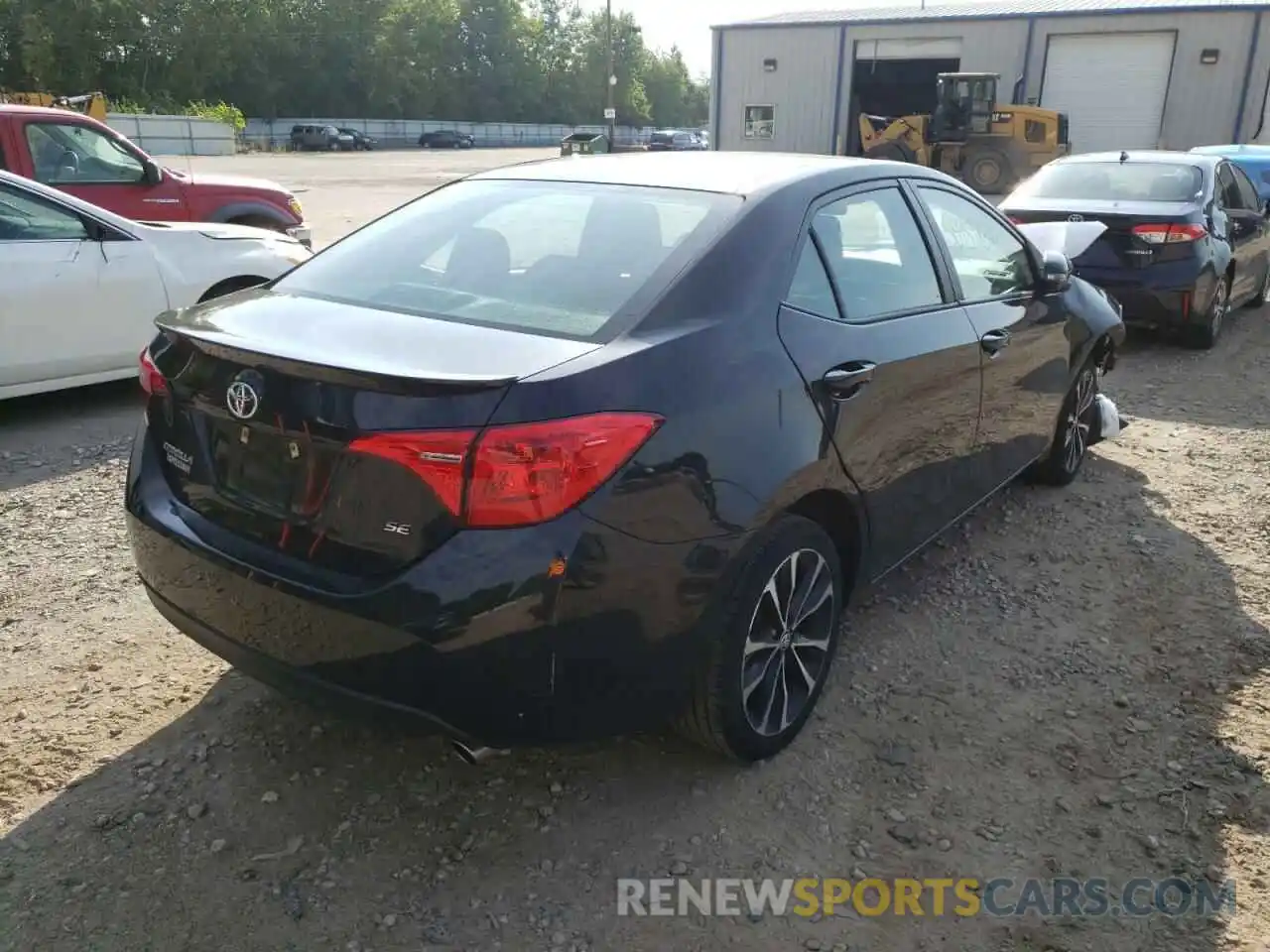 4 Photograph of a damaged car 2T1BURHE2KC177496 TOYOTA COROLLA 2019