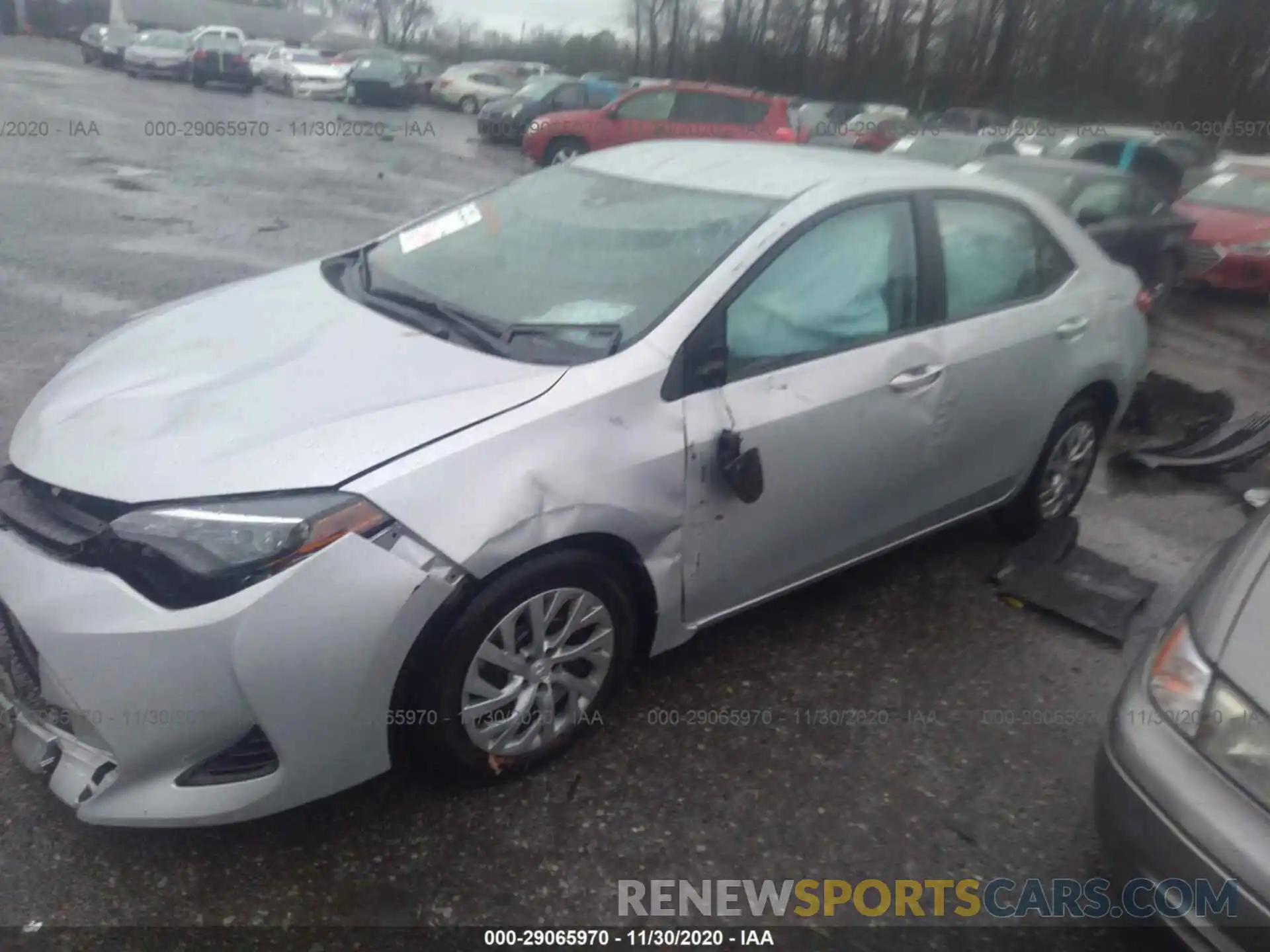 2 Photograph of a damaged car 2T1BURHE2KC178986 TOYOTA COROLLA 2019