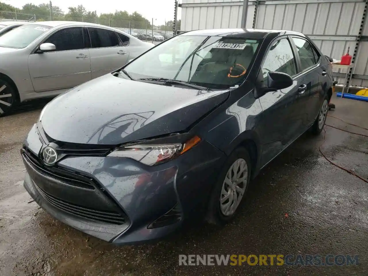 2 Photograph of a damaged car 2T1BURHE2KC179183 TOYOTA COROLLA 2019