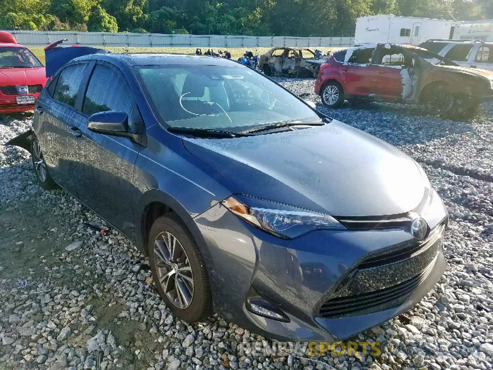 1 Photograph of a damaged car 2T1BURHE2KC179765 TOYOTA COROLLA 2019