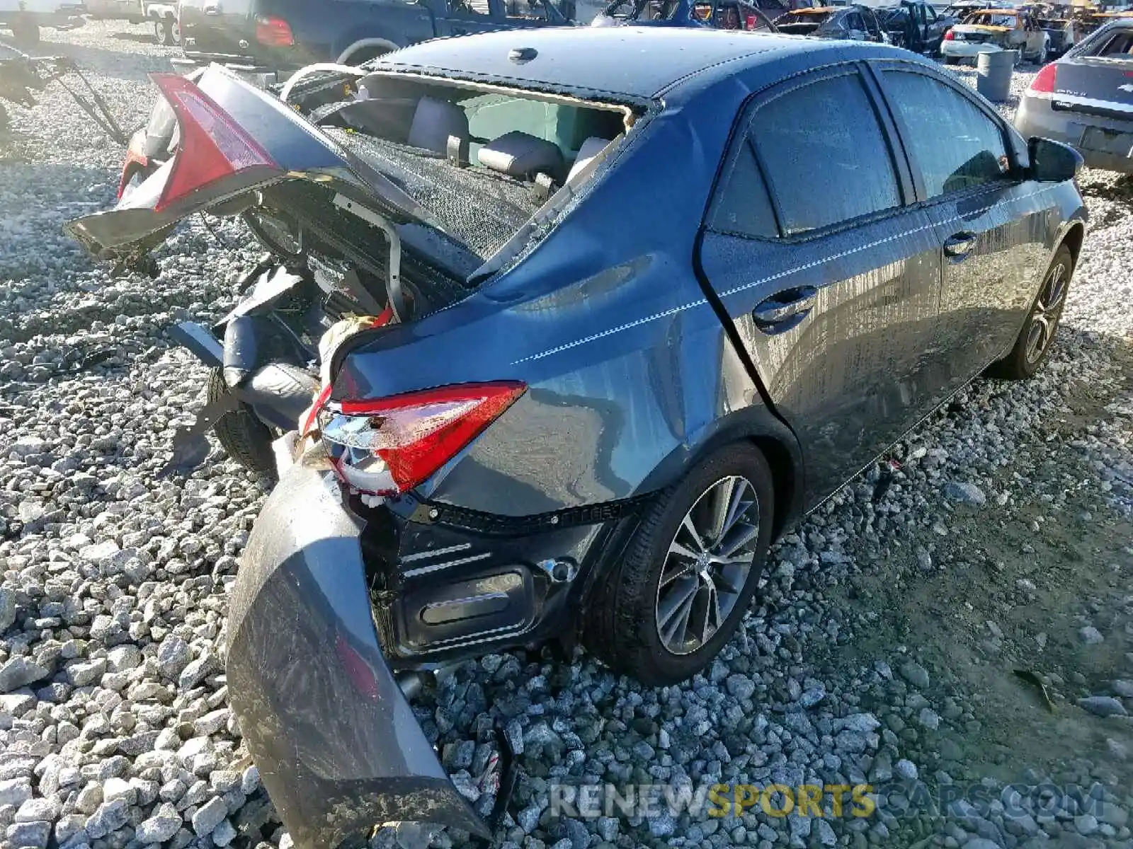 4 Photograph of a damaged car 2T1BURHE2KC179765 TOYOTA COROLLA 2019